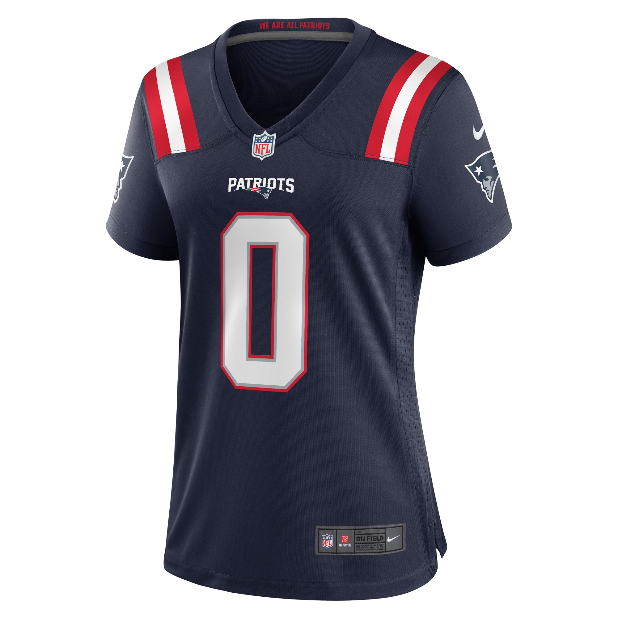 Christian Gonzalez New England Patriots Nike Women’s Team Game Jersey – Navy Clowdercats