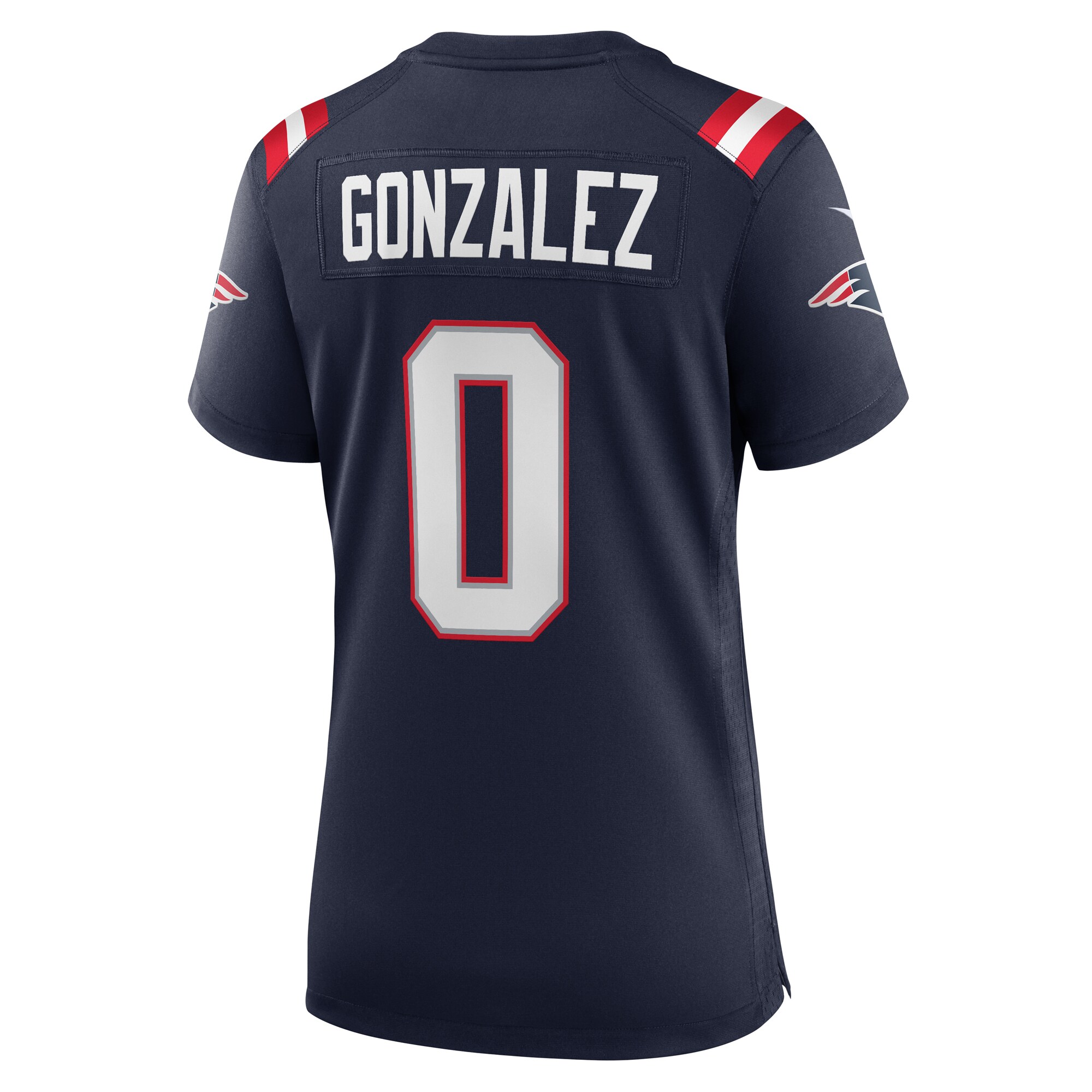 Christian Gonzalez New England Patriots Nike Women’s Team Game Jersey – Navy Clowdercats