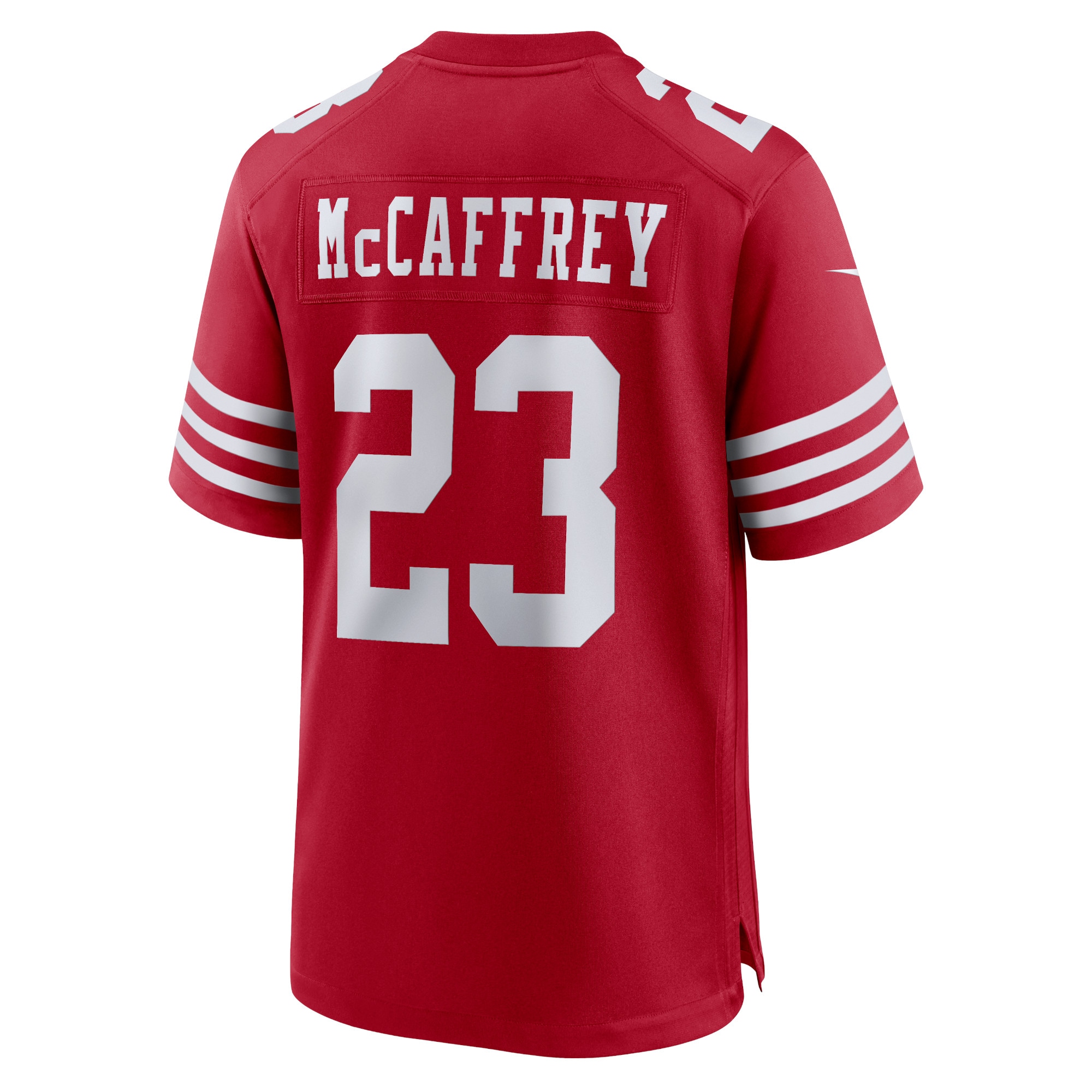 Christian McCaffrey San Francisco 49ers Nike Game Player Jersey – Scarlet Clowdercats