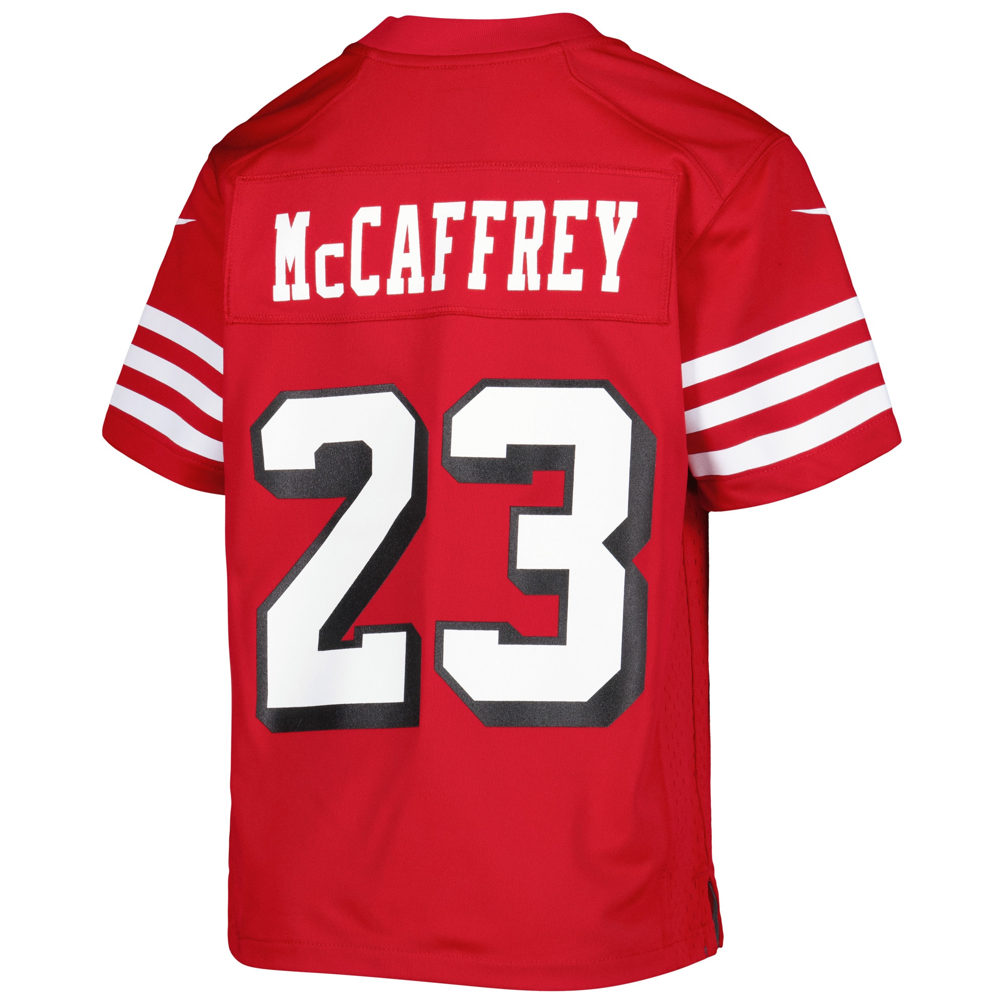 Christian McCaffrey San Francisco 49ers Nike Youth Game Jersey – Scarlet Clowdercats
