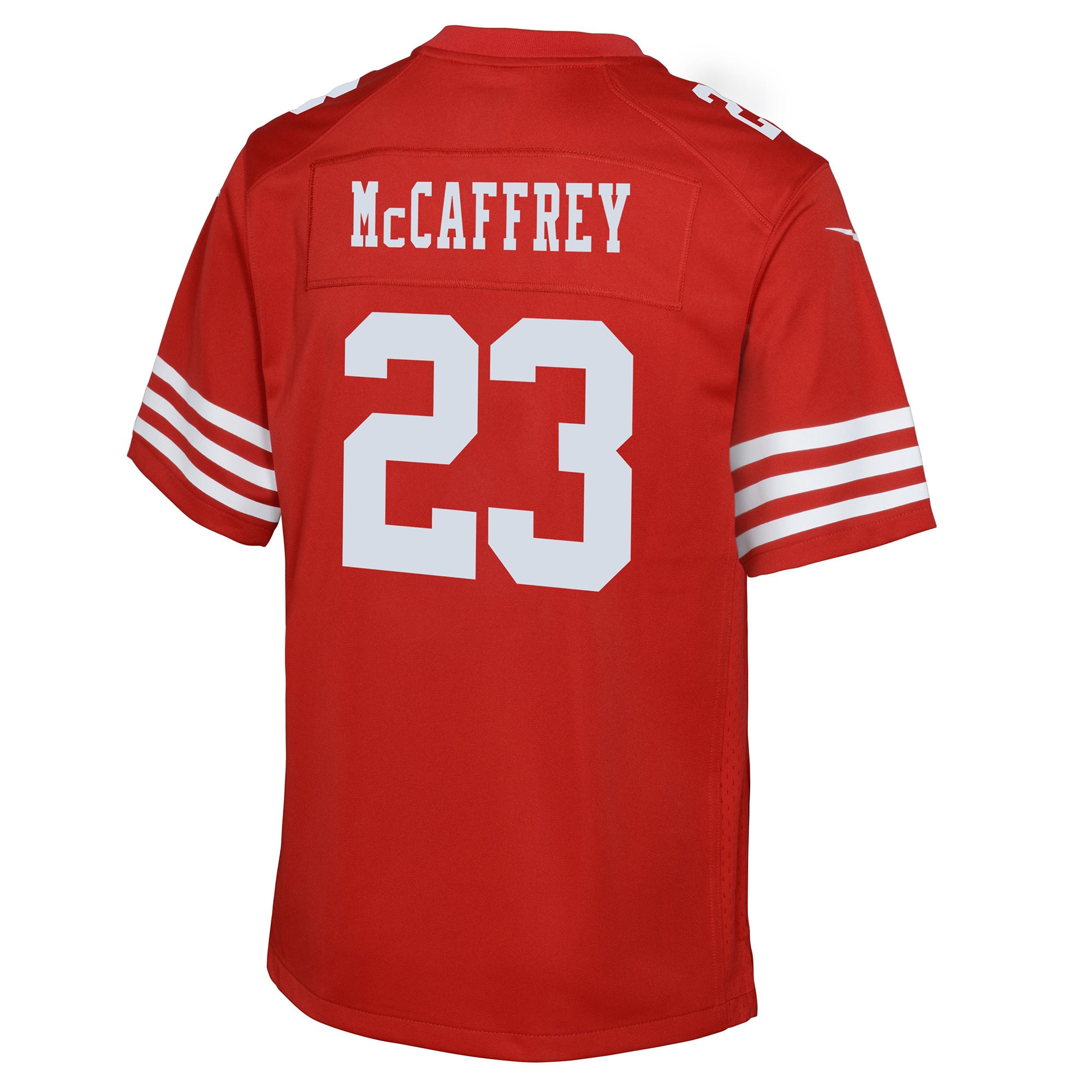 Christian McCaffrey San Francisco 49ers Nike Youth Game Jersey – Scarlet Clowdercats