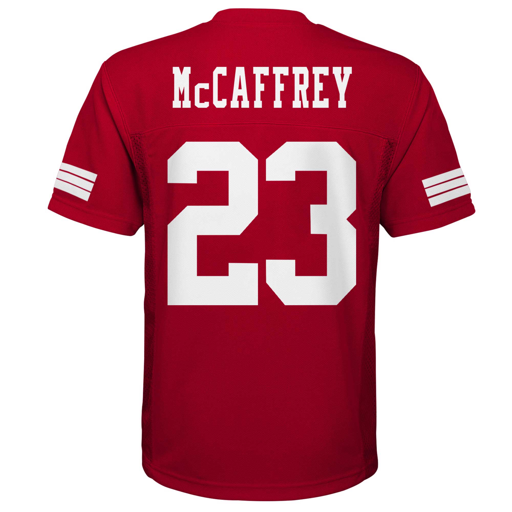 Christian McCaffrey San Francisco 49ers Youth Replica Player Jersey – Scarlet Clowdercats