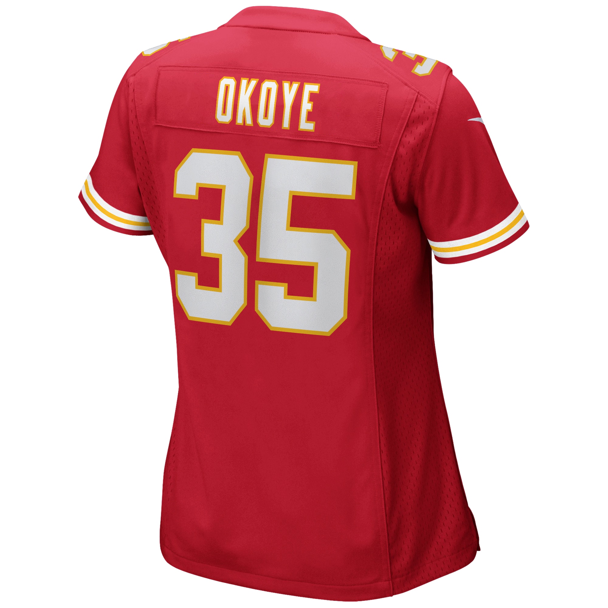 Christian Okoye Kansas City Chiefs Nike Women’s Game Retired Player Jersey – Red Clowdercats