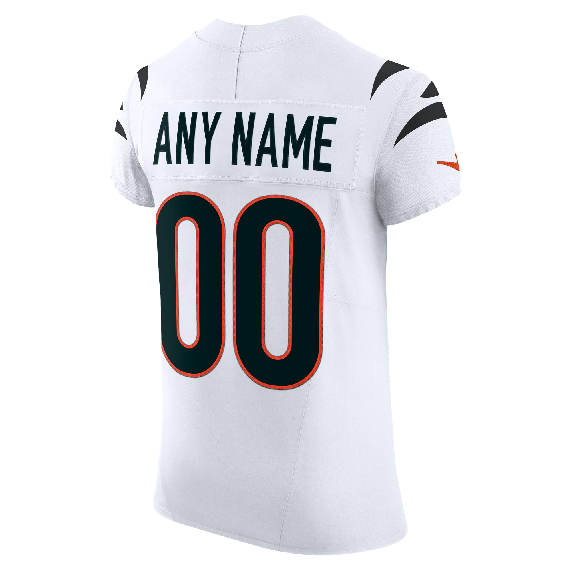 Cincinnati Bengals Nike Vapor F.U.S.E. Elite Custom Jersey – White Clowdercats