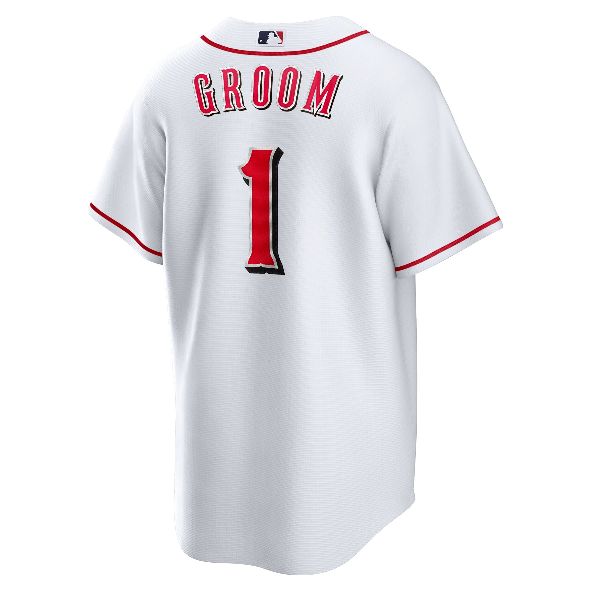 Cincinnati Reds Nike #1 Groom Home Replica Jersey – White