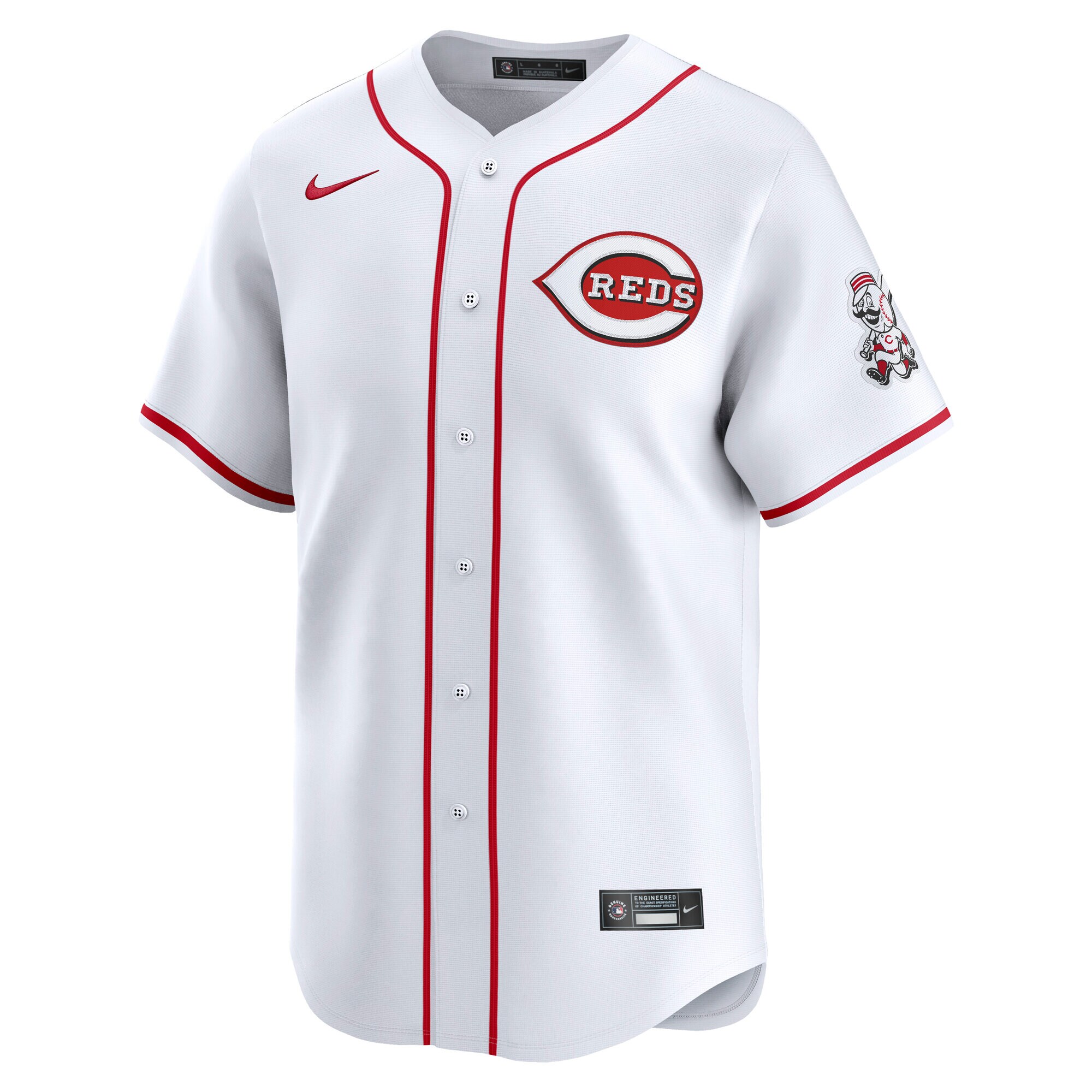 Cincinnati Reds Nike Home Limited Jersey – White