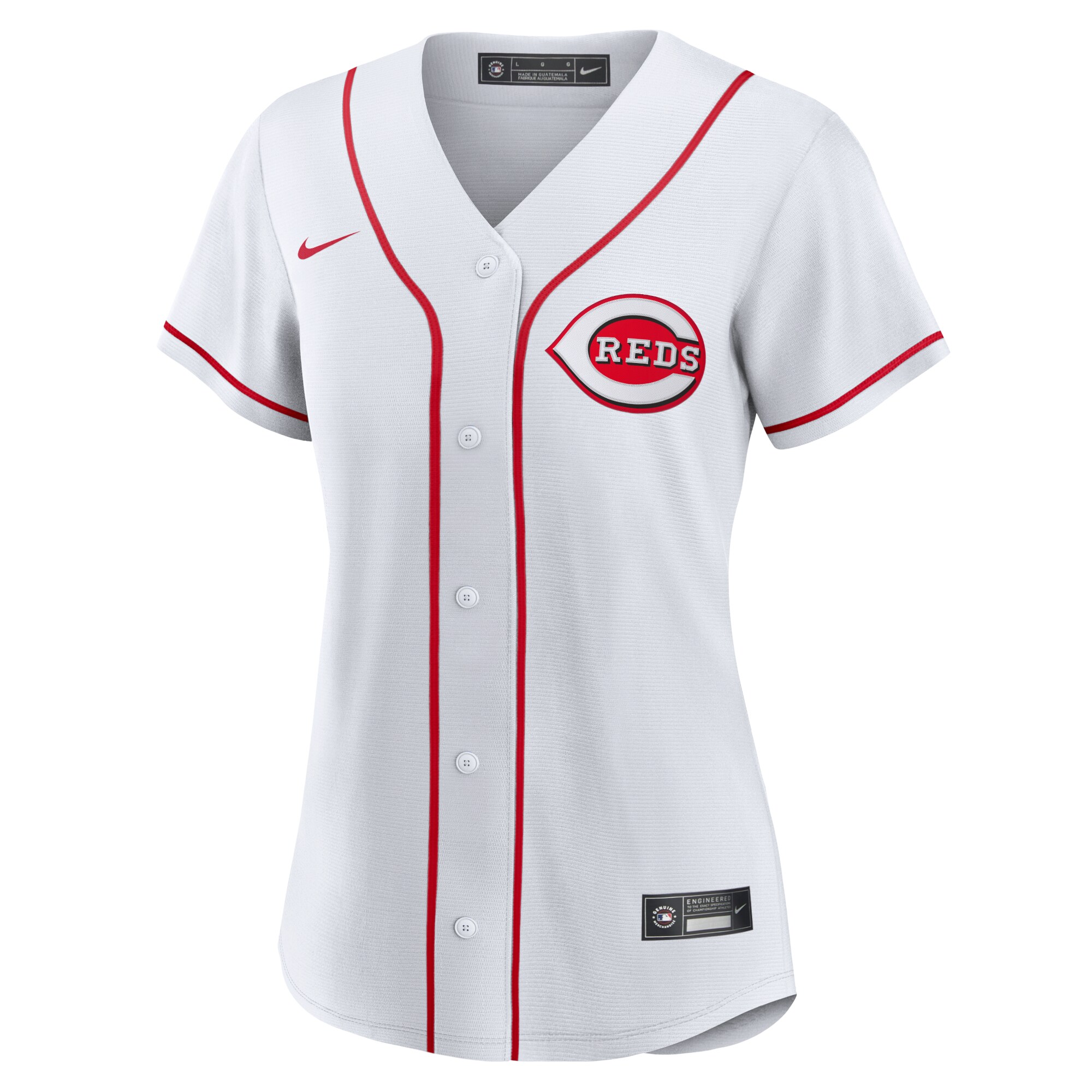 Cincinnati Reds Nike Women’s Home Replica Team Jersey – White