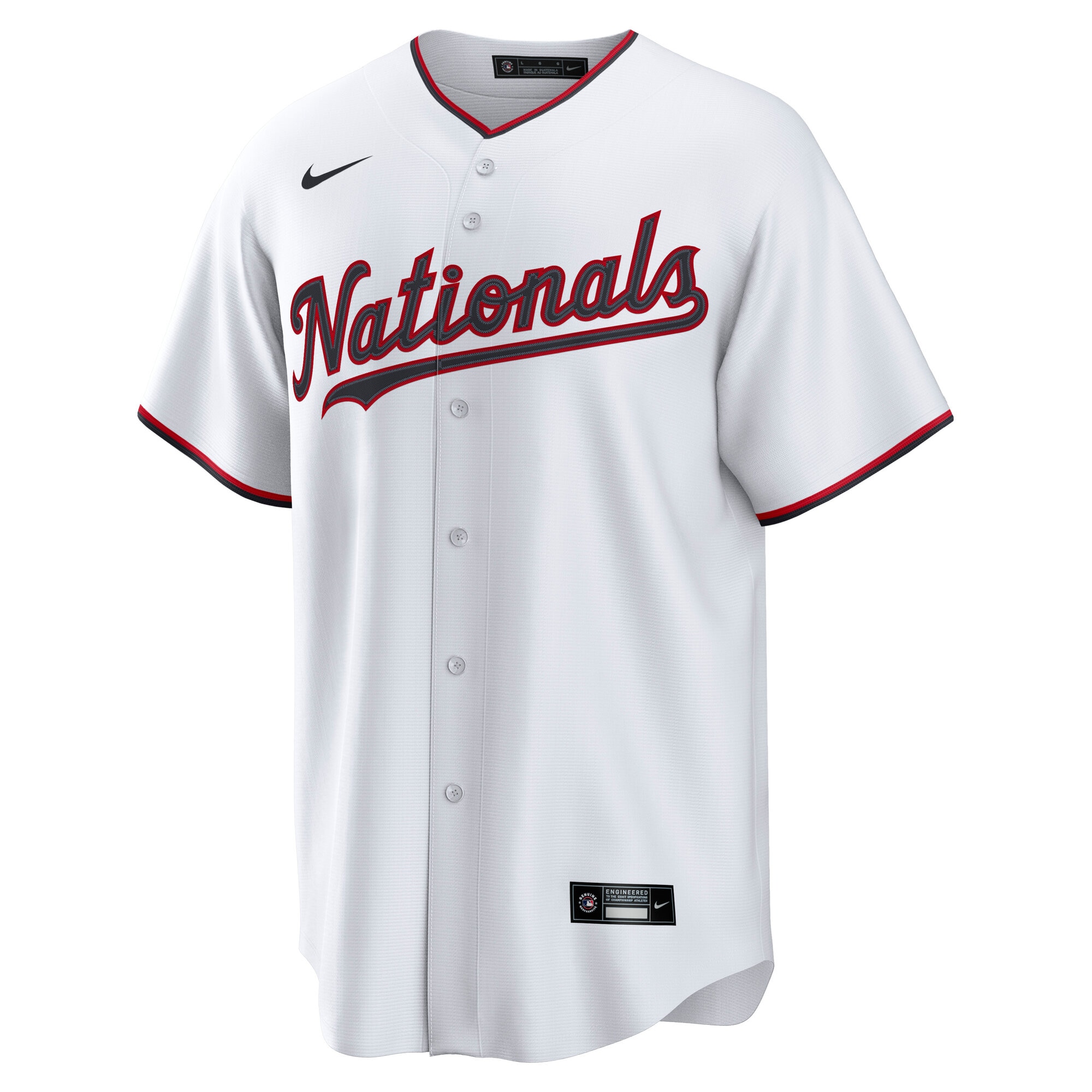 CJ Abrams Washington Nationals Nike Home Replica Jersey – White