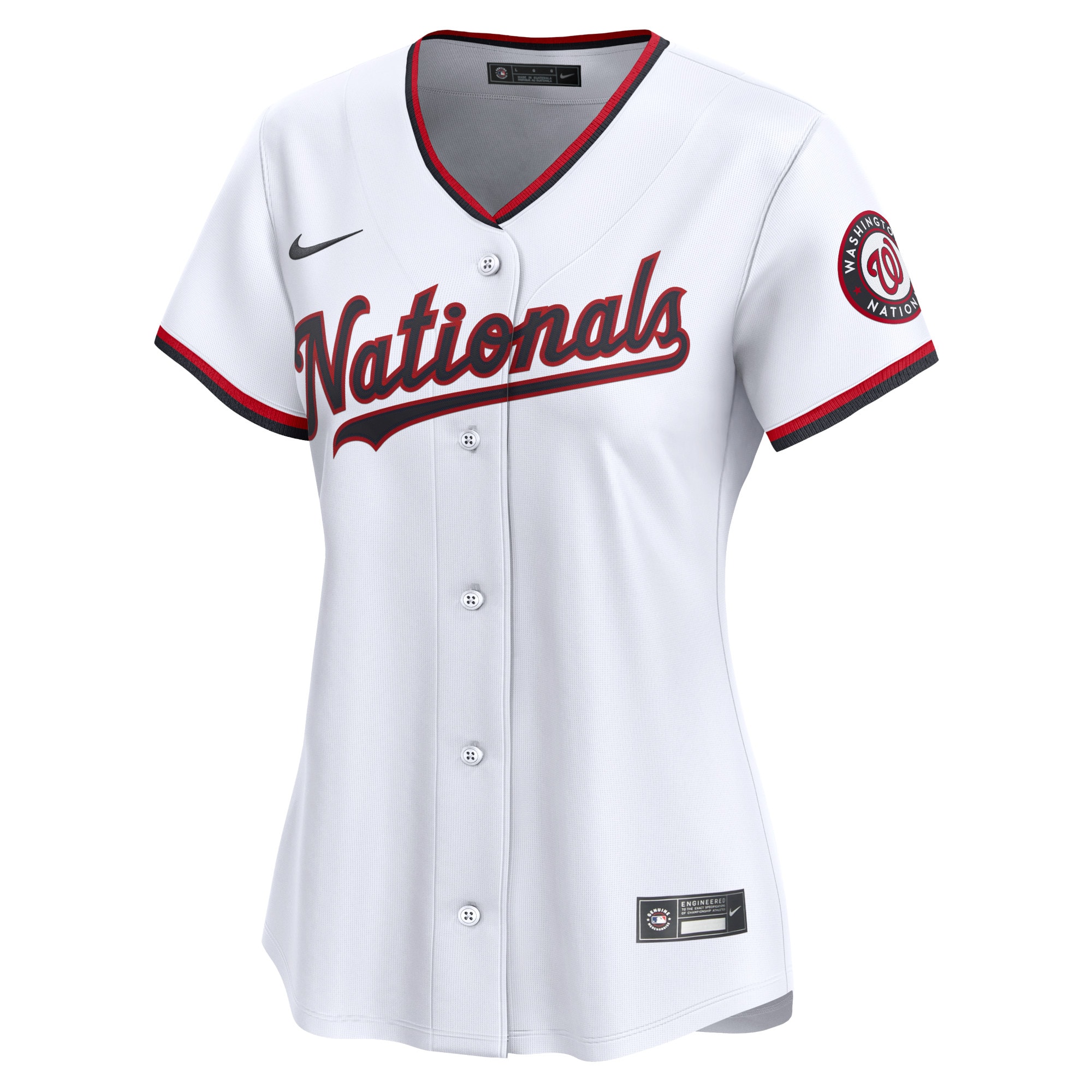 CJ Abrams Washington Nationals Nike Women’s Home Limited Player Jersey – White