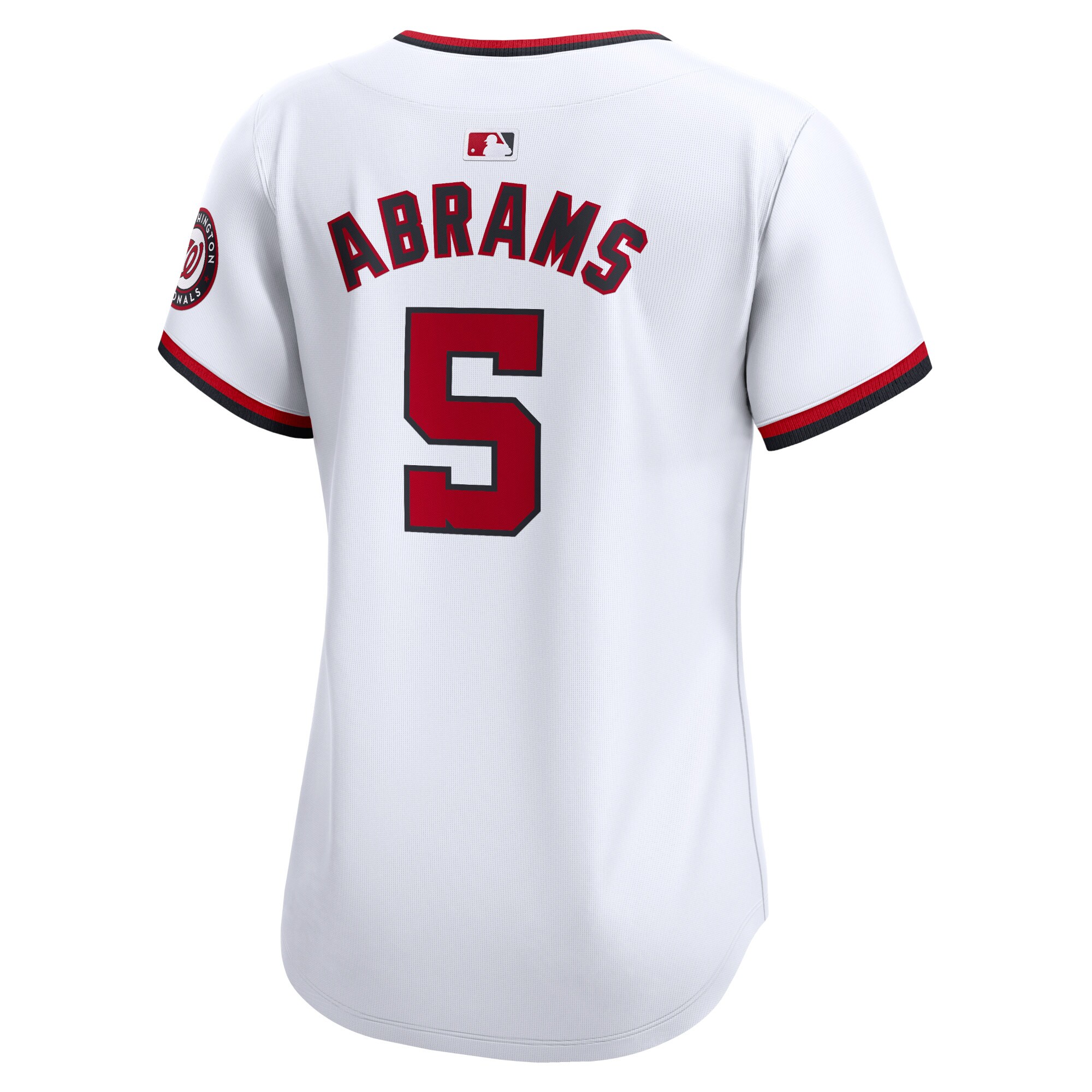 CJ Abrams Washington Nationals Nike Women’s Home Limited Player Jersey – White