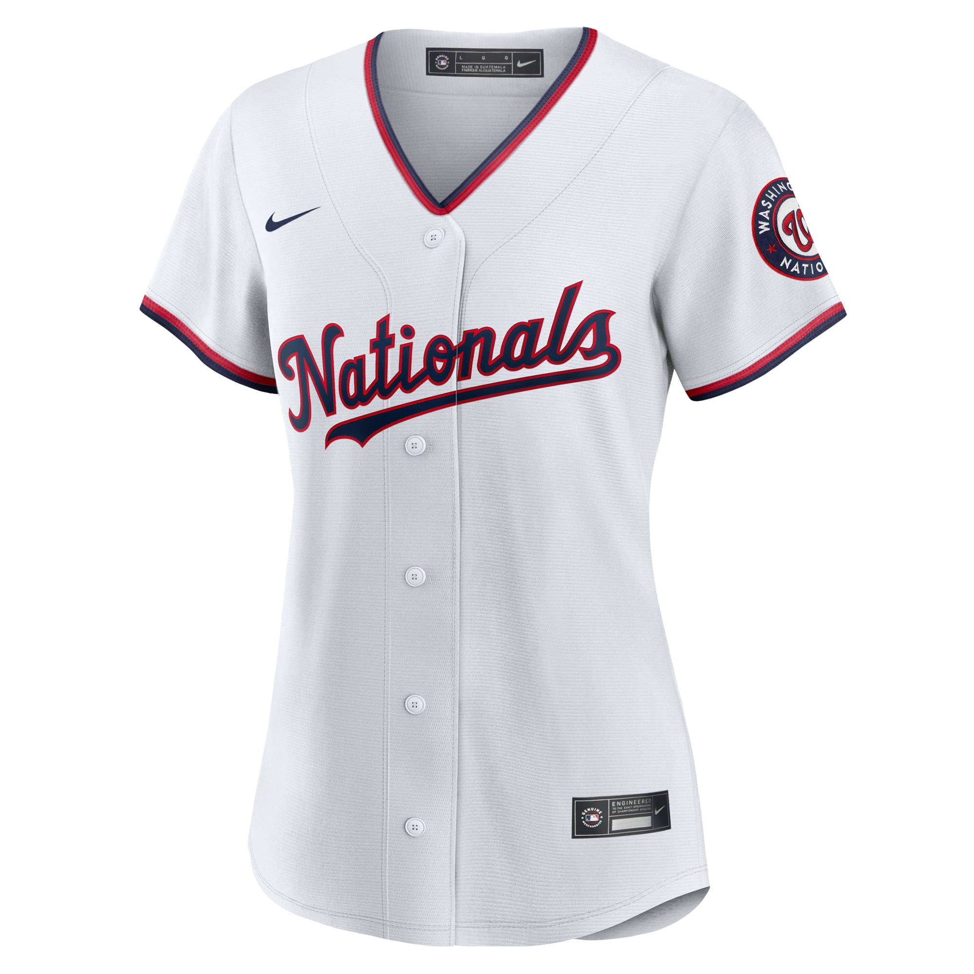 CJ Abrams Washington Nationals Nike Women’s Home Replica Player Jersey – White