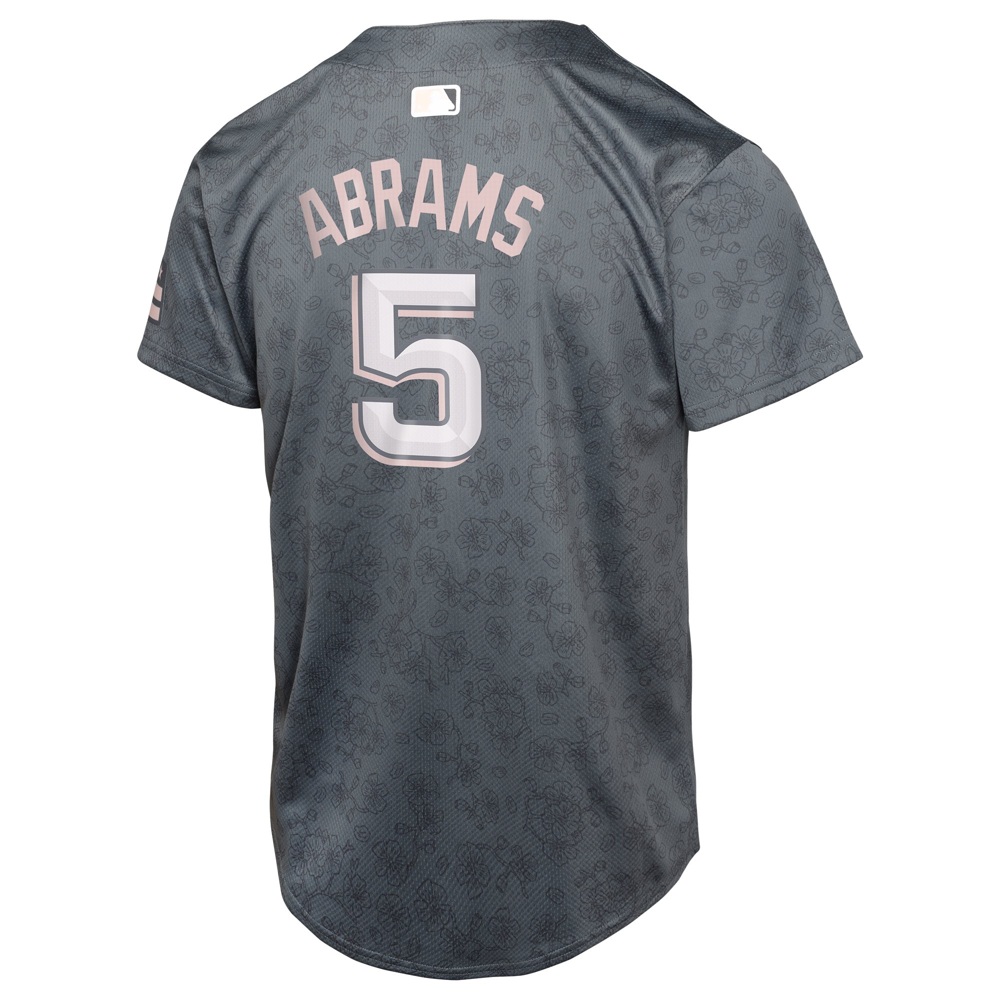C.J. Abrams Washington Nationals Nike Youth City Connect Limited Player Jersey – Charcoal