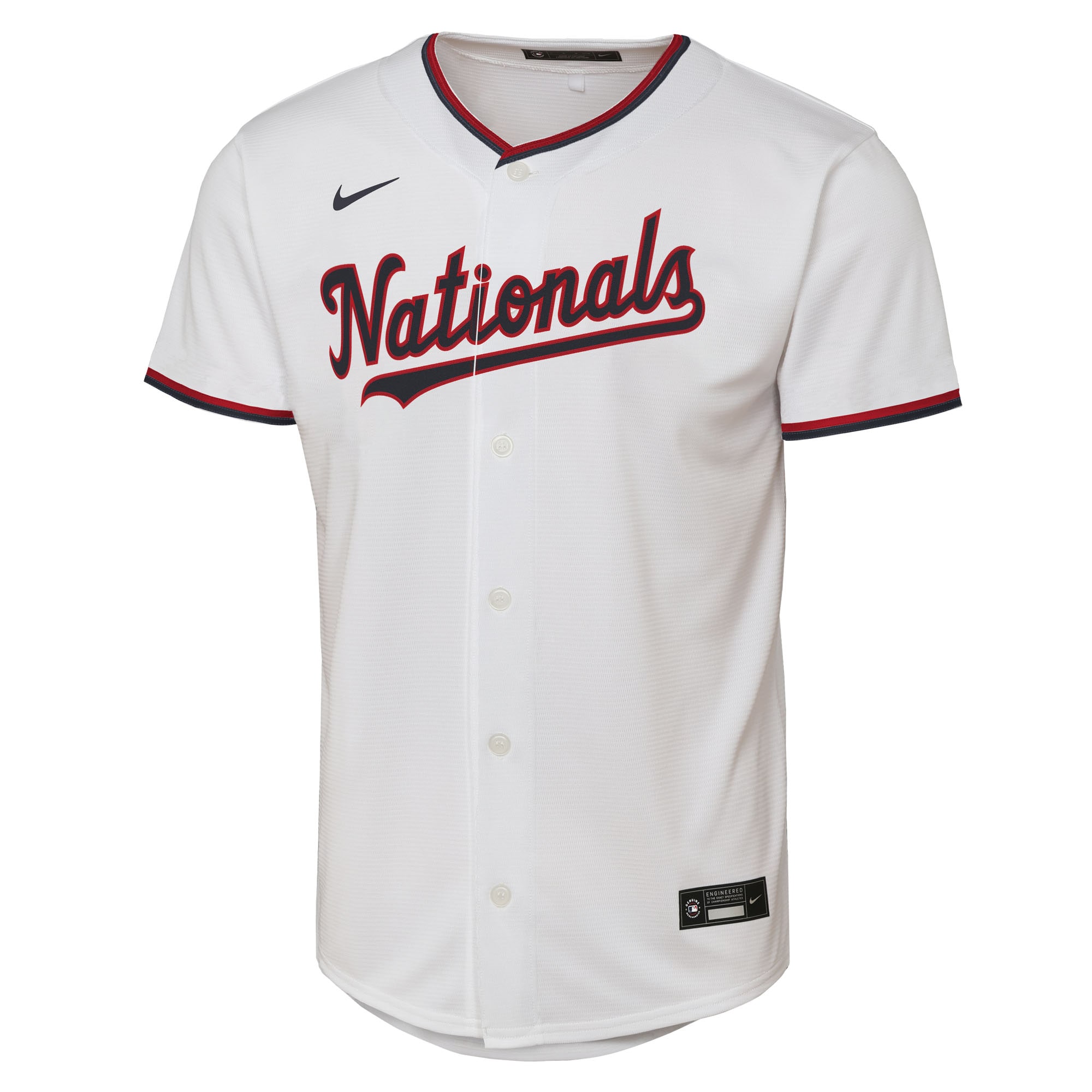 CJ Abrams Washington Nationals Nike Youth Home Replica Player Jersey – White