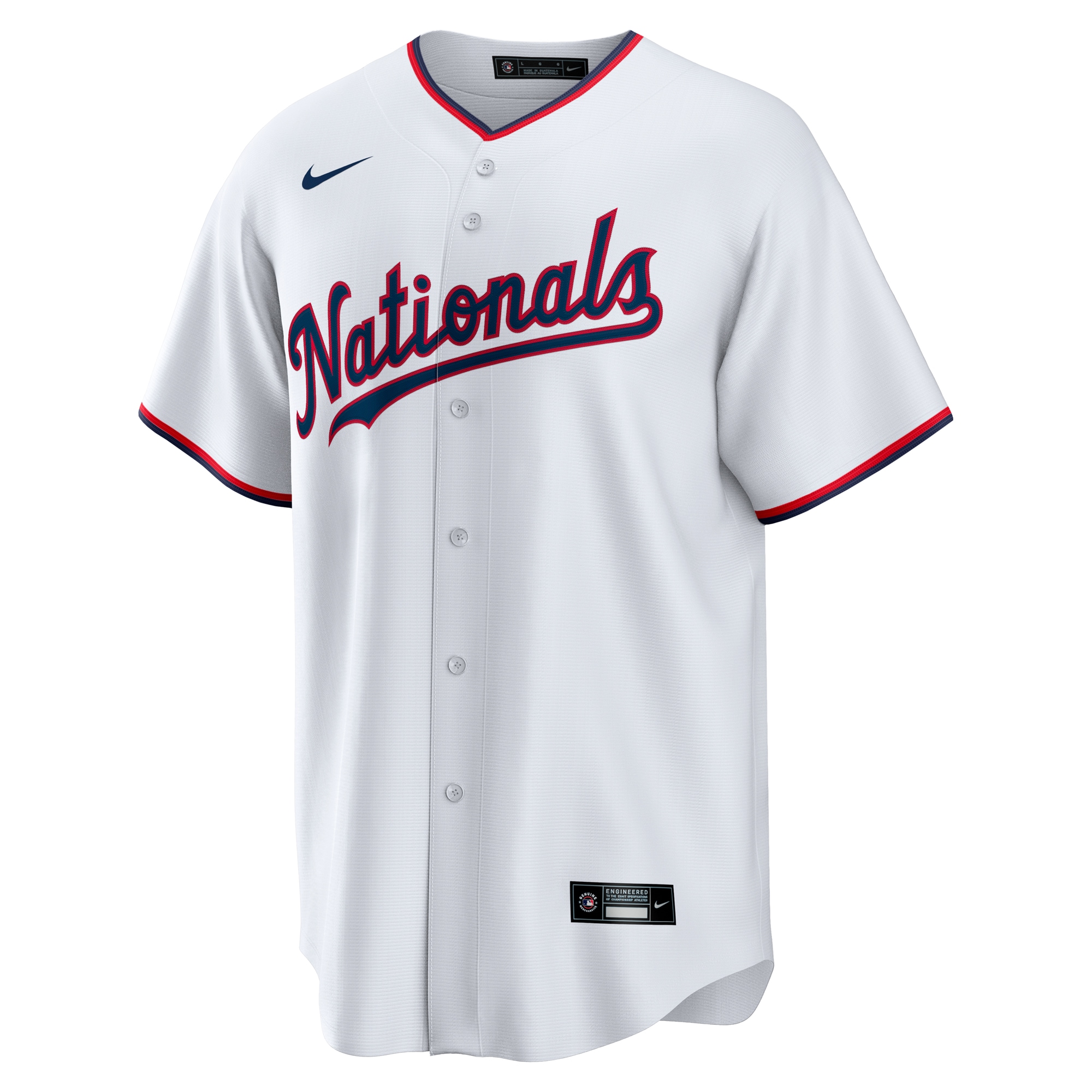 CJ Abrams Washington Nationals Nike Youth Home Replica Player Jersey – White