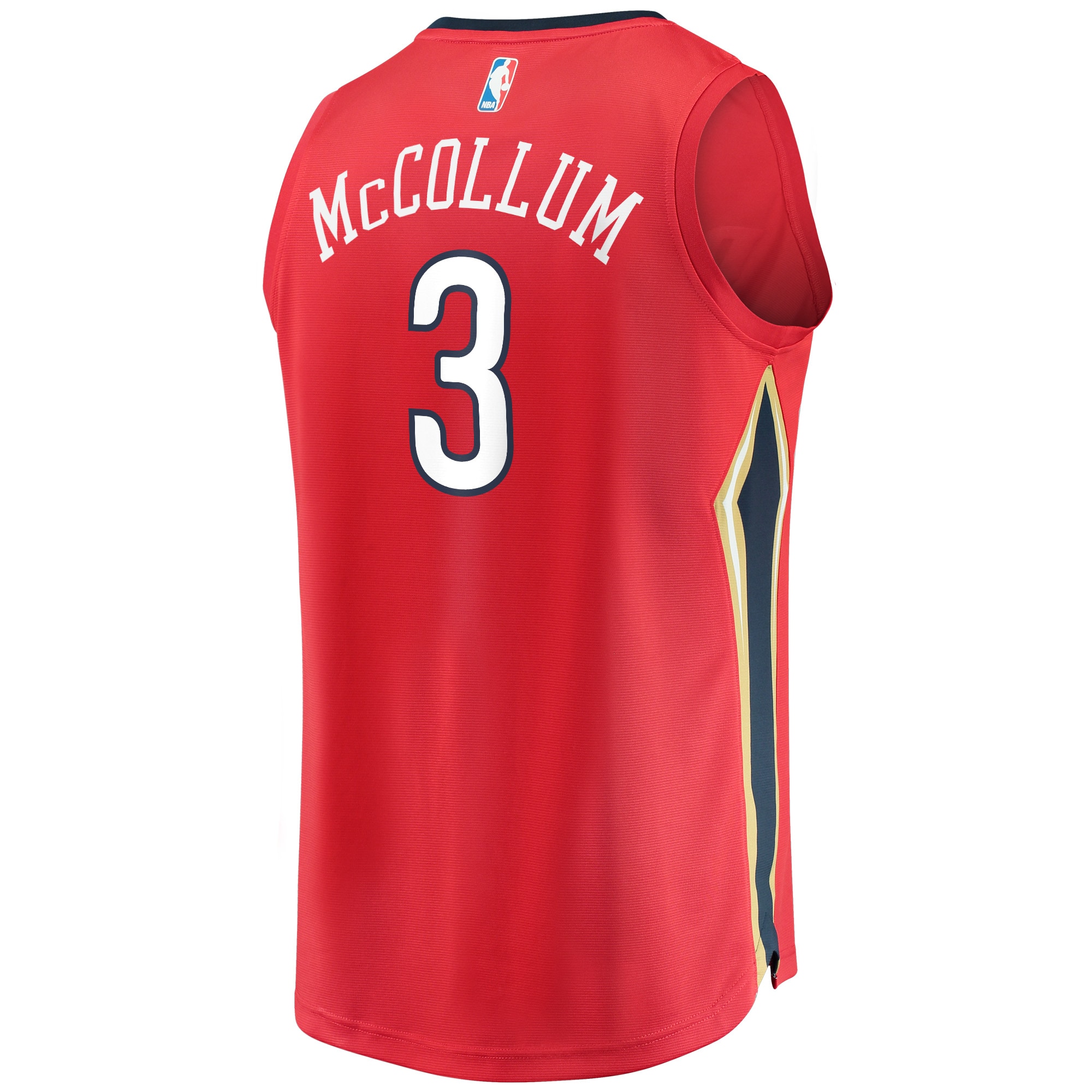 C.J. McCollum New Orleans Pelicans Fanatics Youth Fast Break Replica Player Jersey Red – Statement Edition Clowdercats