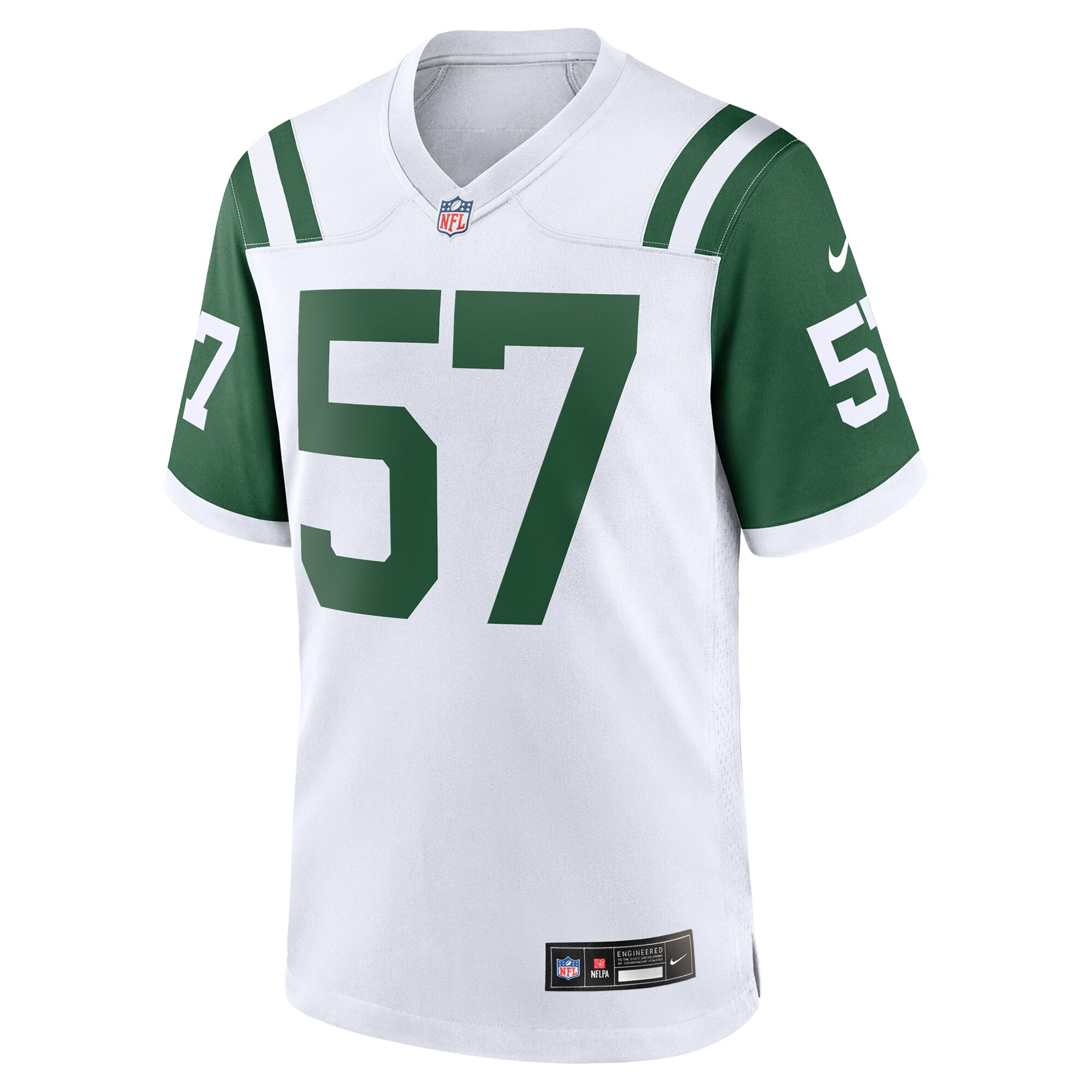 C.J. Mosley New York Jets Nike Classic Alternate Game Jersey – White Clowdercats
