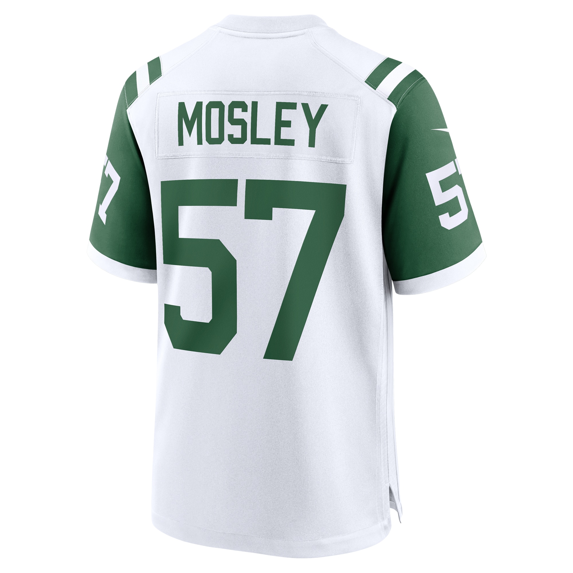 C.J. Mosley New York Jets Nike Classic Alternate Game Jersey – White Clowdercats