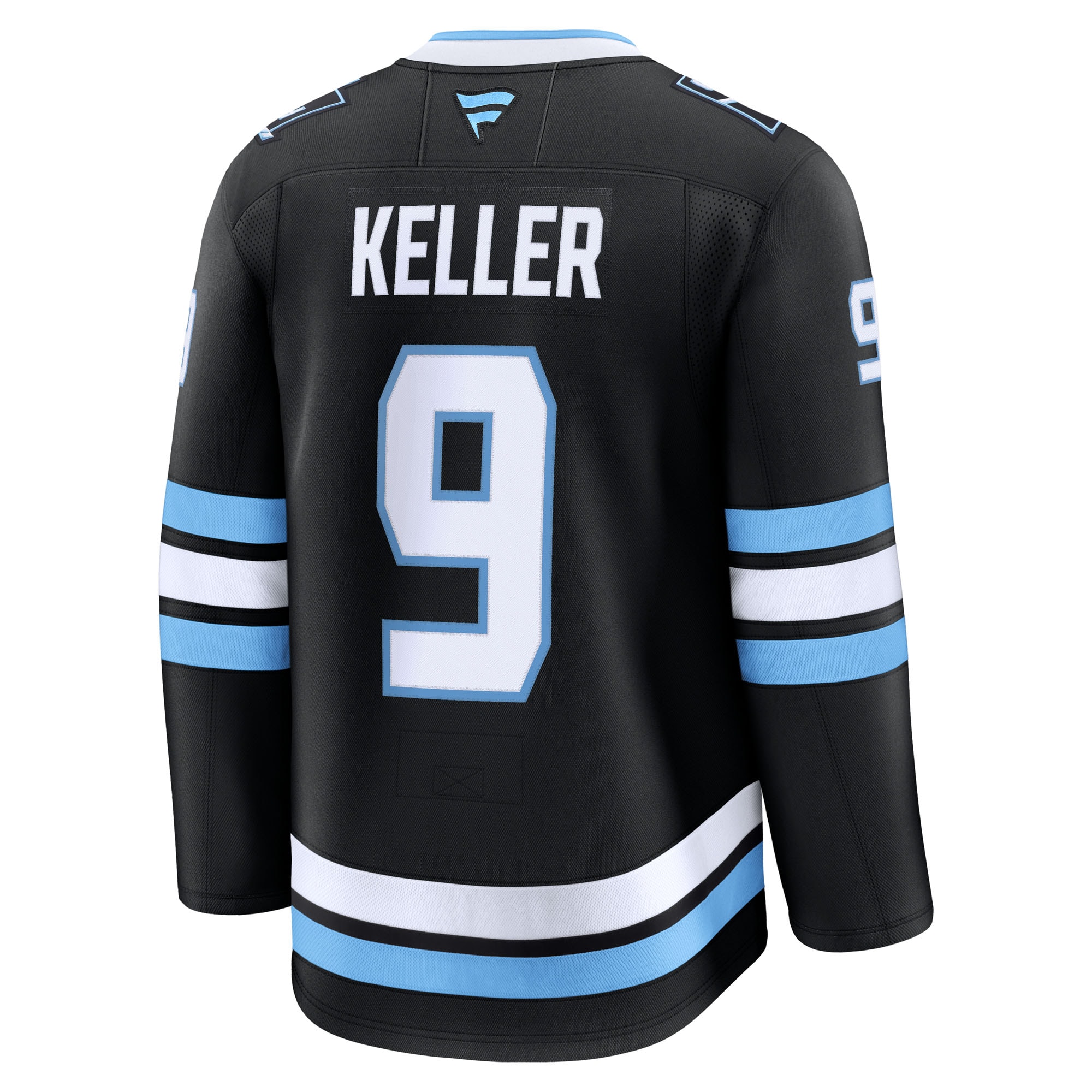 Clayton Keller Utah Mammoth Fanatics Home Premium Player Jersey – Black Clowdercats