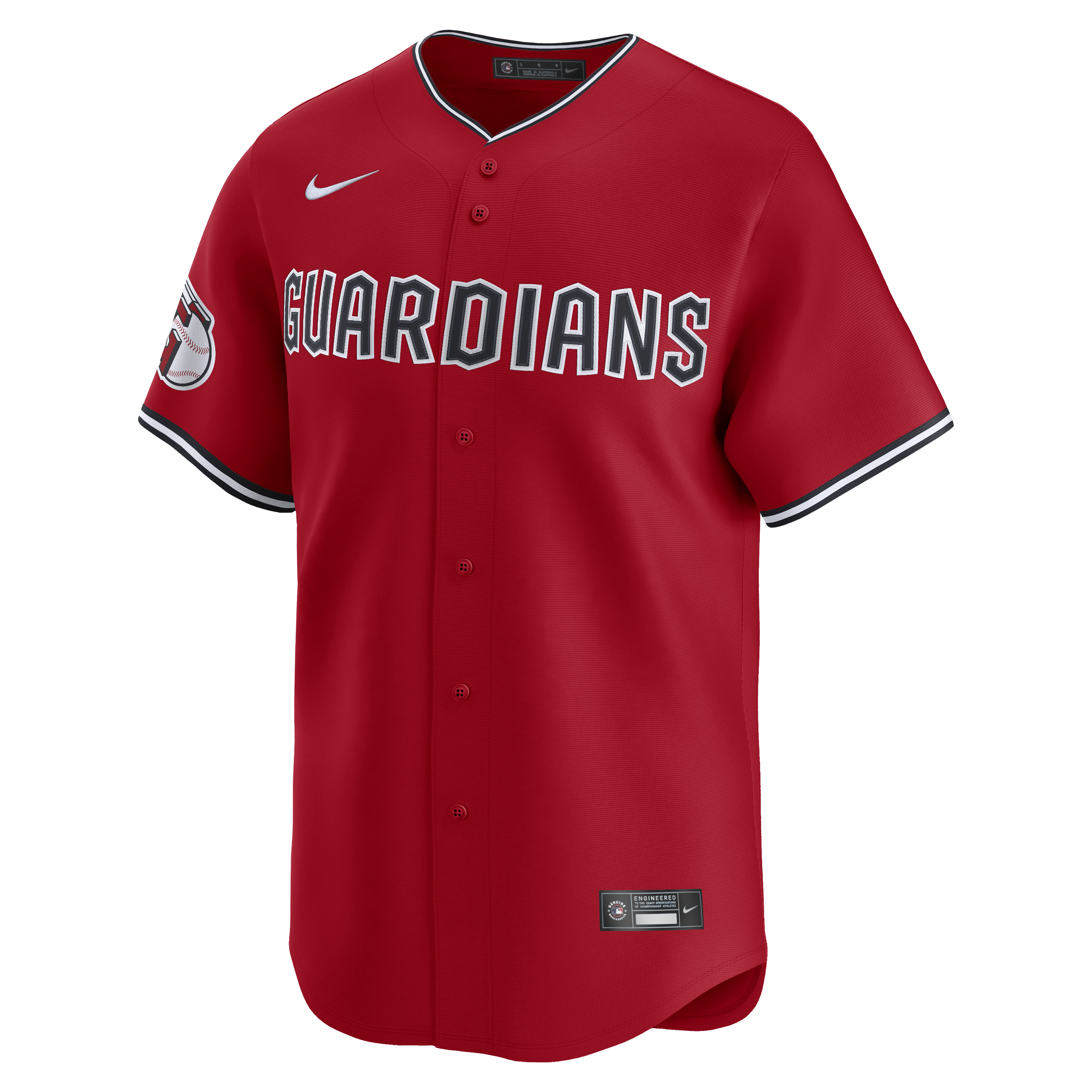 Cleveland Guardians Nike Alternate Limited Jersey – Red