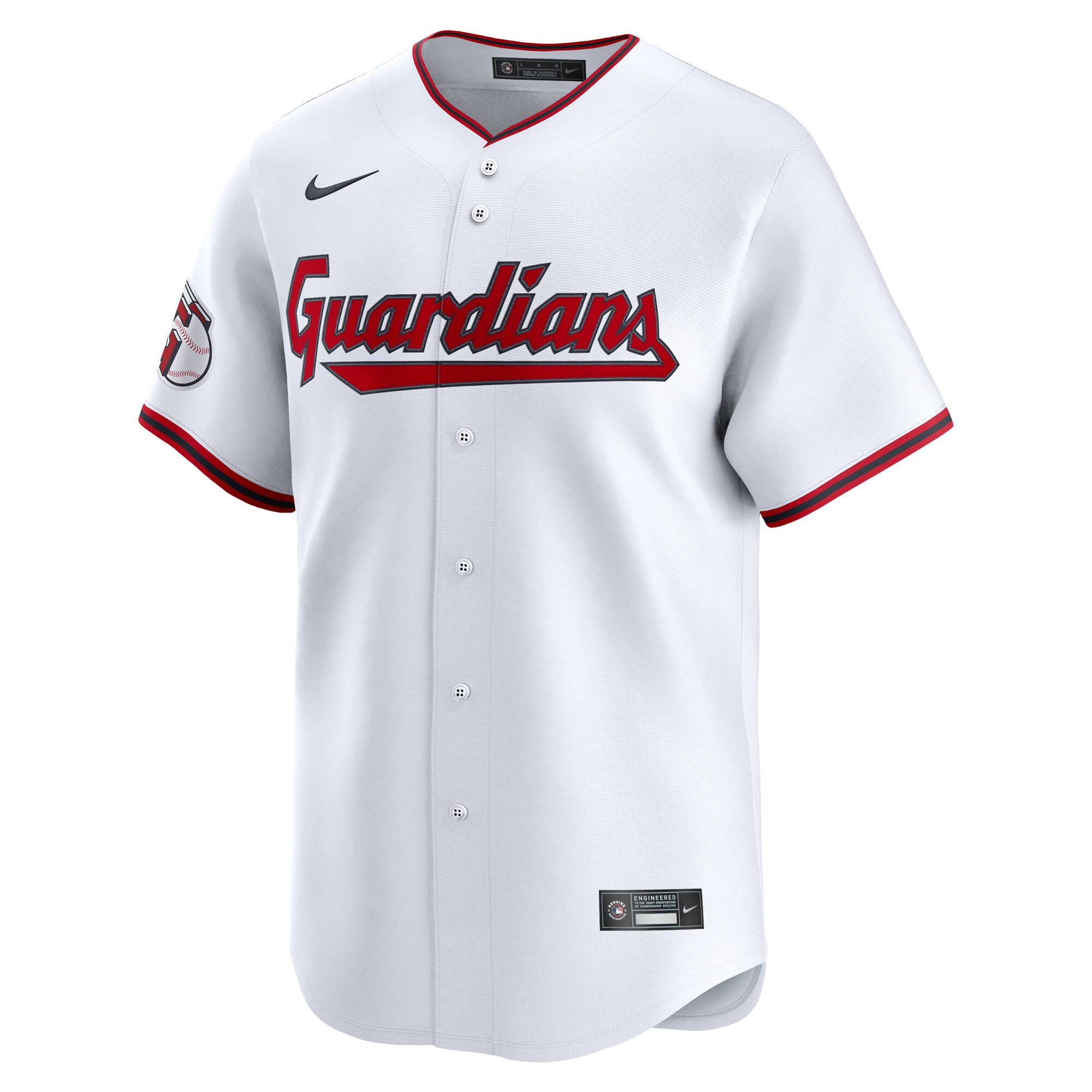Cleveland Guardians Nike Home 2025 Jackie Robinson Day Limited Jersey – White