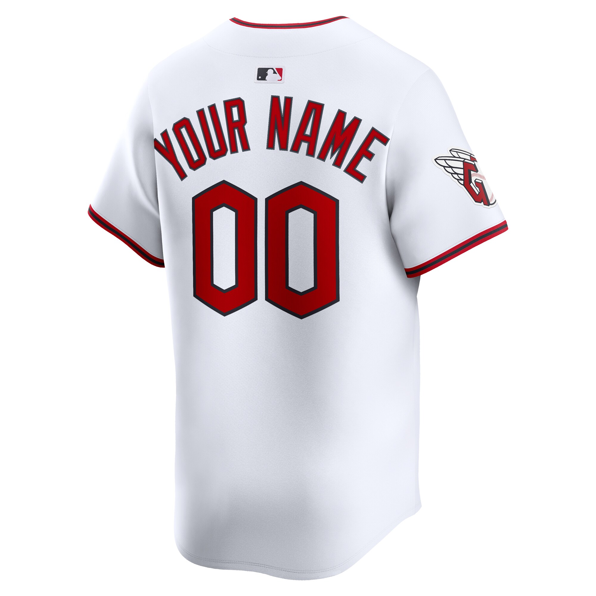 Cleveland Guardians Nike Home Limited Custom Jersey – White