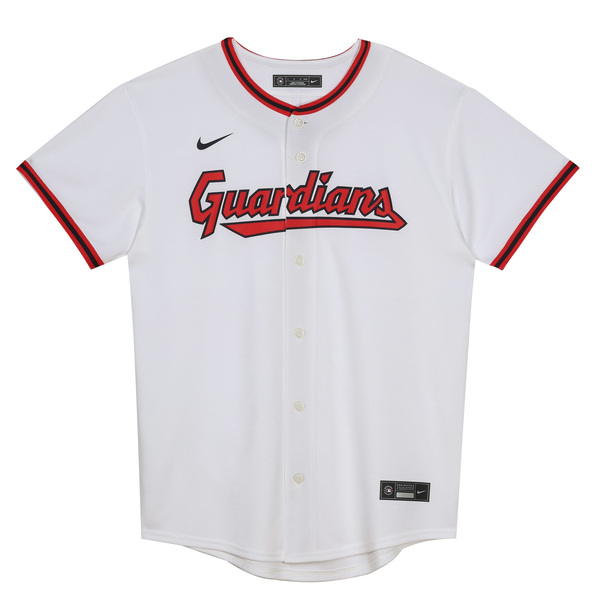 Cleveland Guardians Nike Infant Home Blank Replica Jersey – White