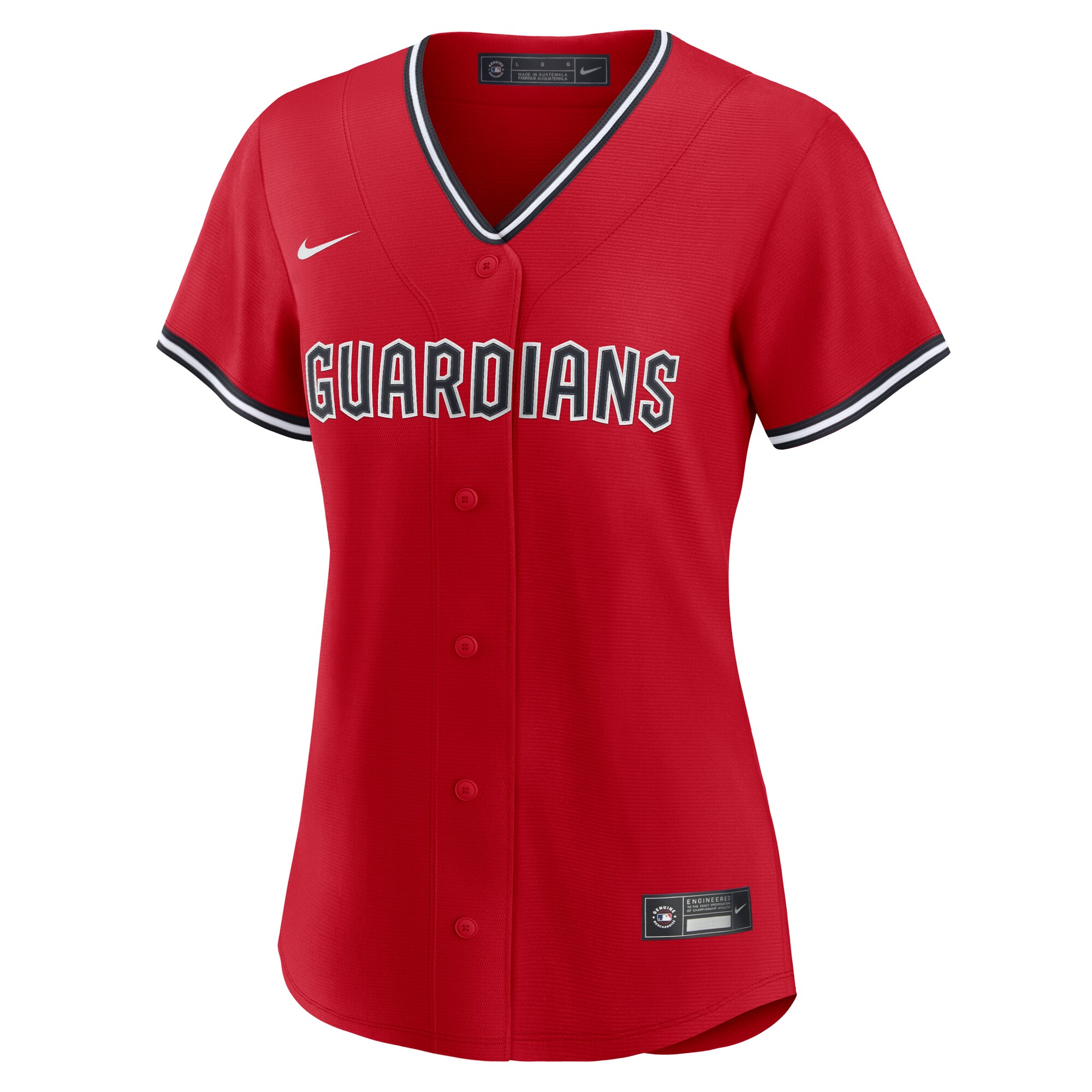 Cleveland Guardians Nike Women’s Alternate 2 Replica Jersey – Red