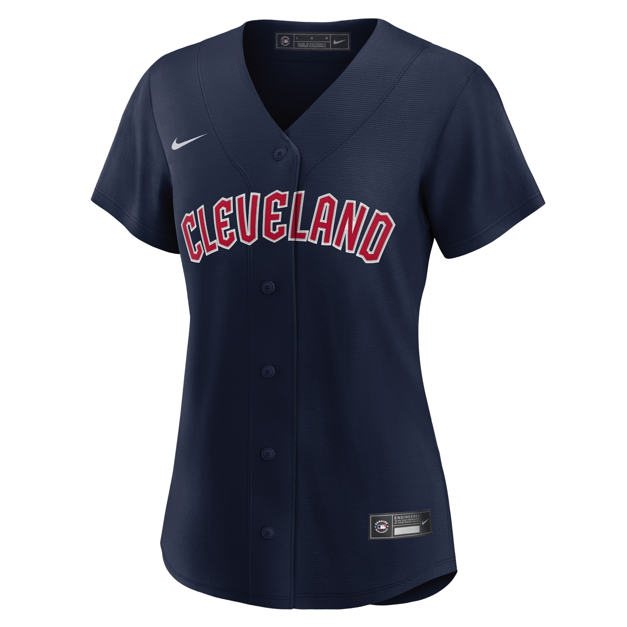 Cleveland Guardians Nike Women’s Alternate Official Replica Jersey – Navy