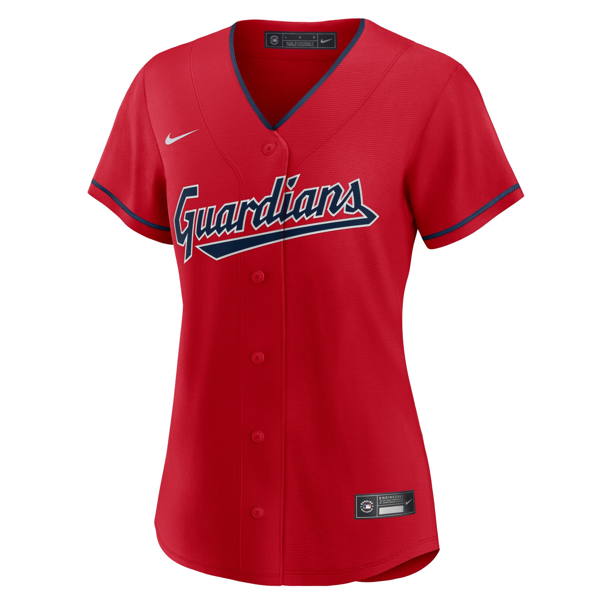 Cleveland Guardians Nike Women’s Alternate Replica Team Jersey – Red