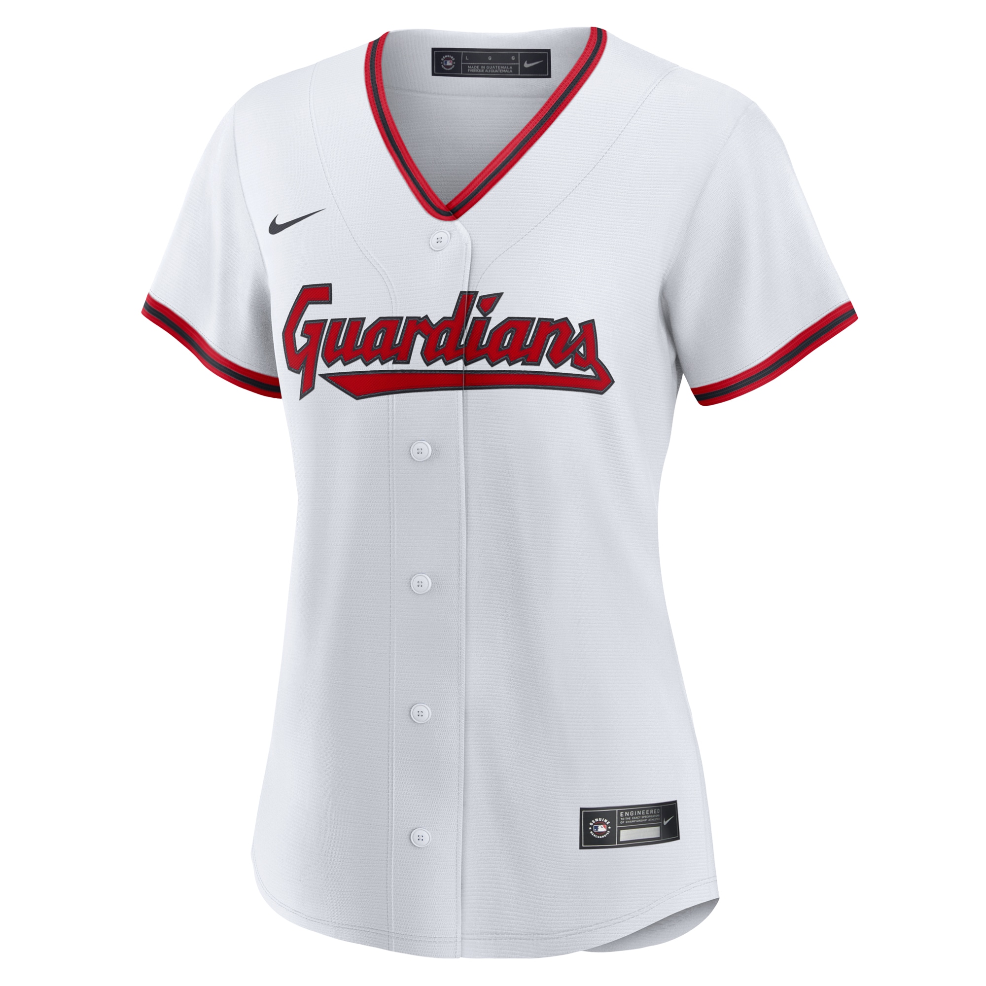 Cleveland Guardians Nike Women’s Home Replica 2.0 Jersey – White