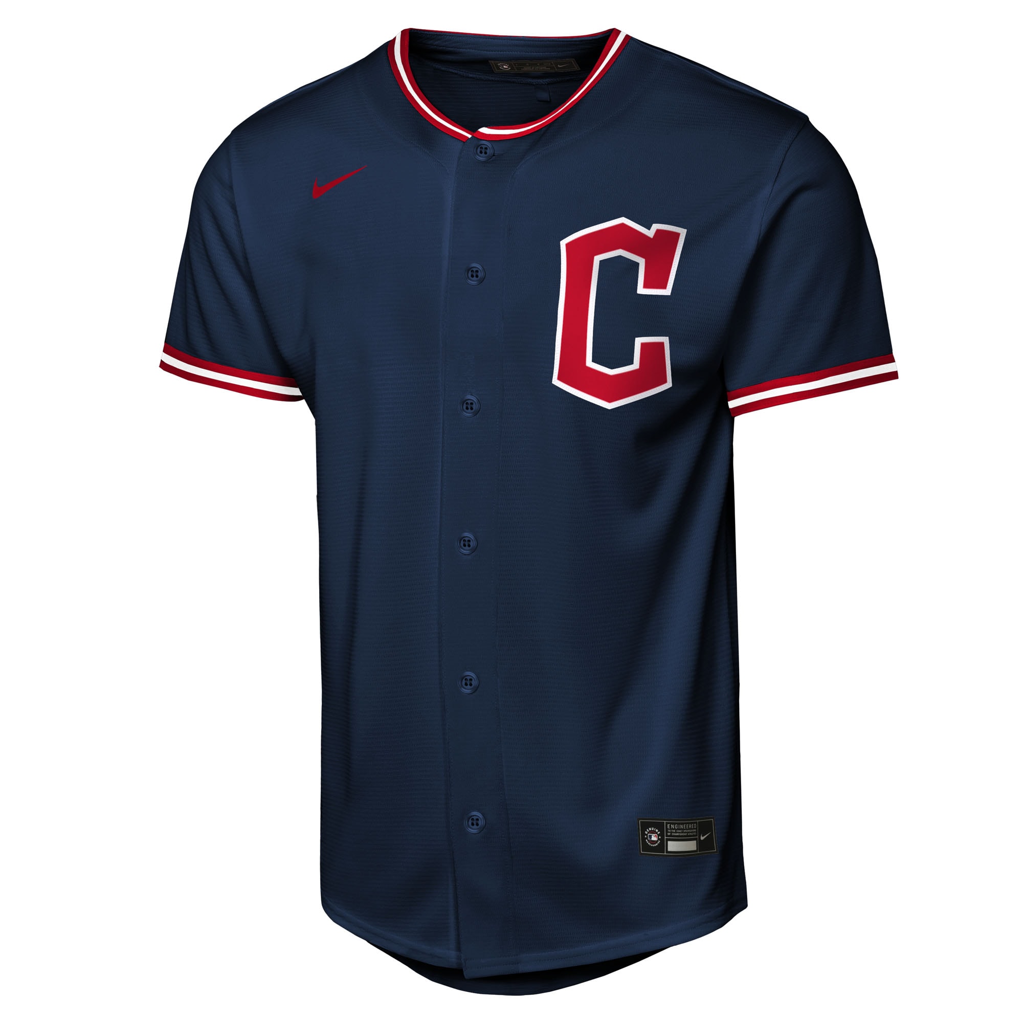 Cleveland Guardians Nike Youth Alternate Replica Jersey – Navy