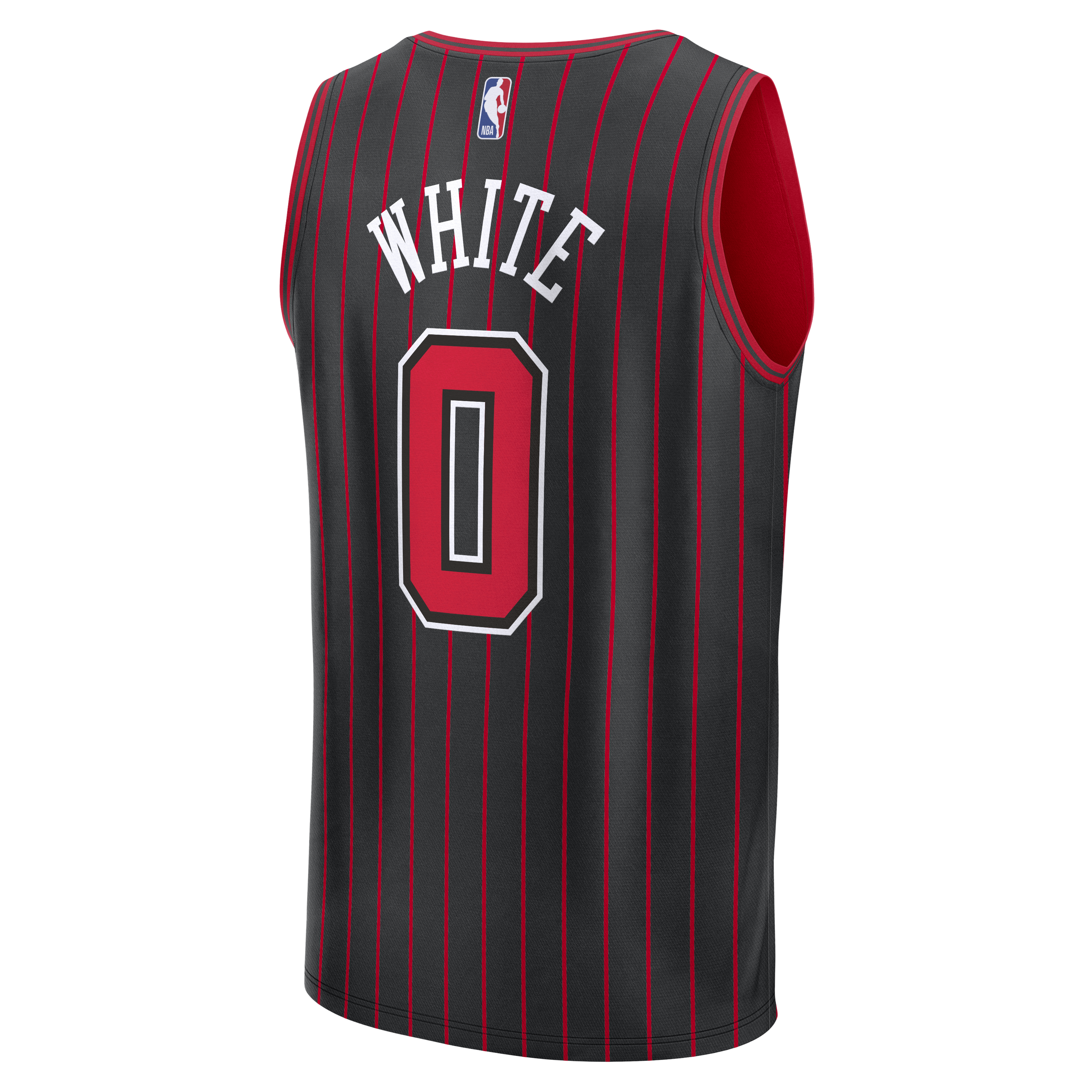 Coby White Chicago Bulls Fanatics Youth Fast Break Jersey – Statement Edition – Black Clowdercats