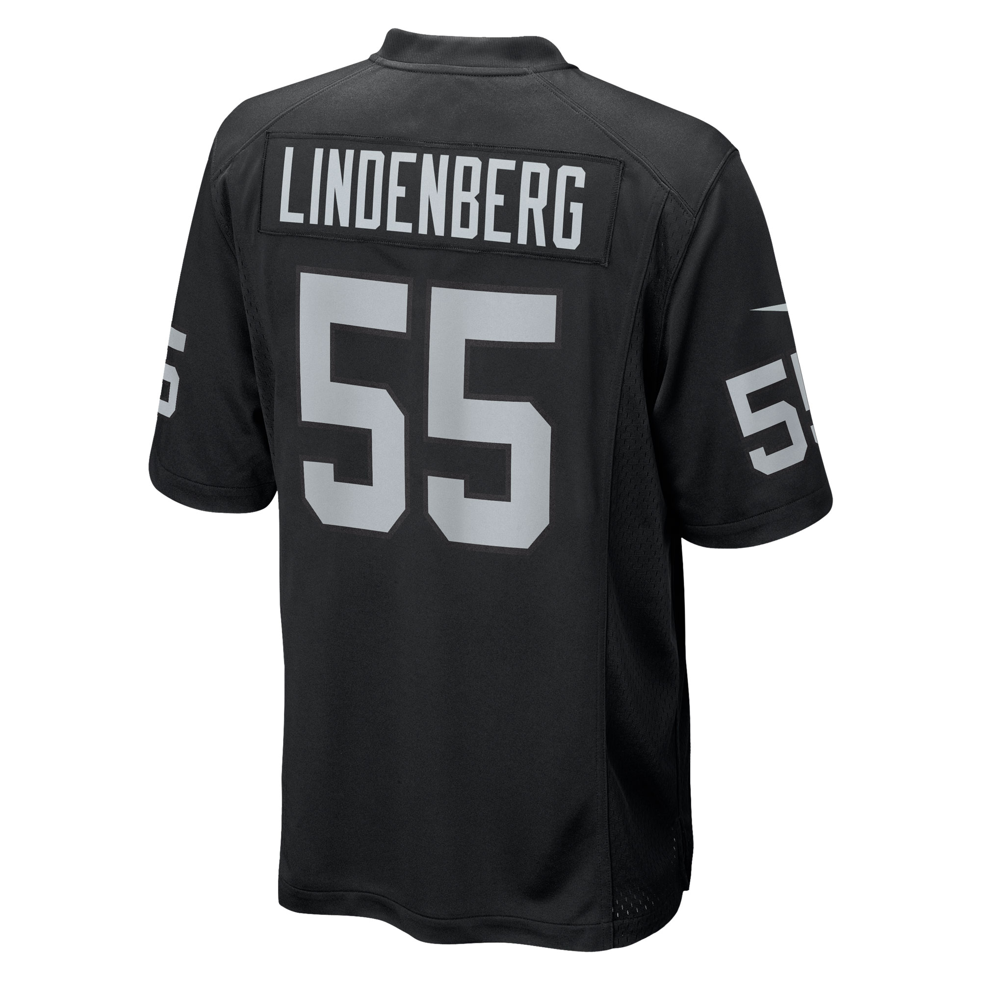 Cody Lindenberg Las Vegas Raiders Nike Team Game Jersey – Black Clowdercats
