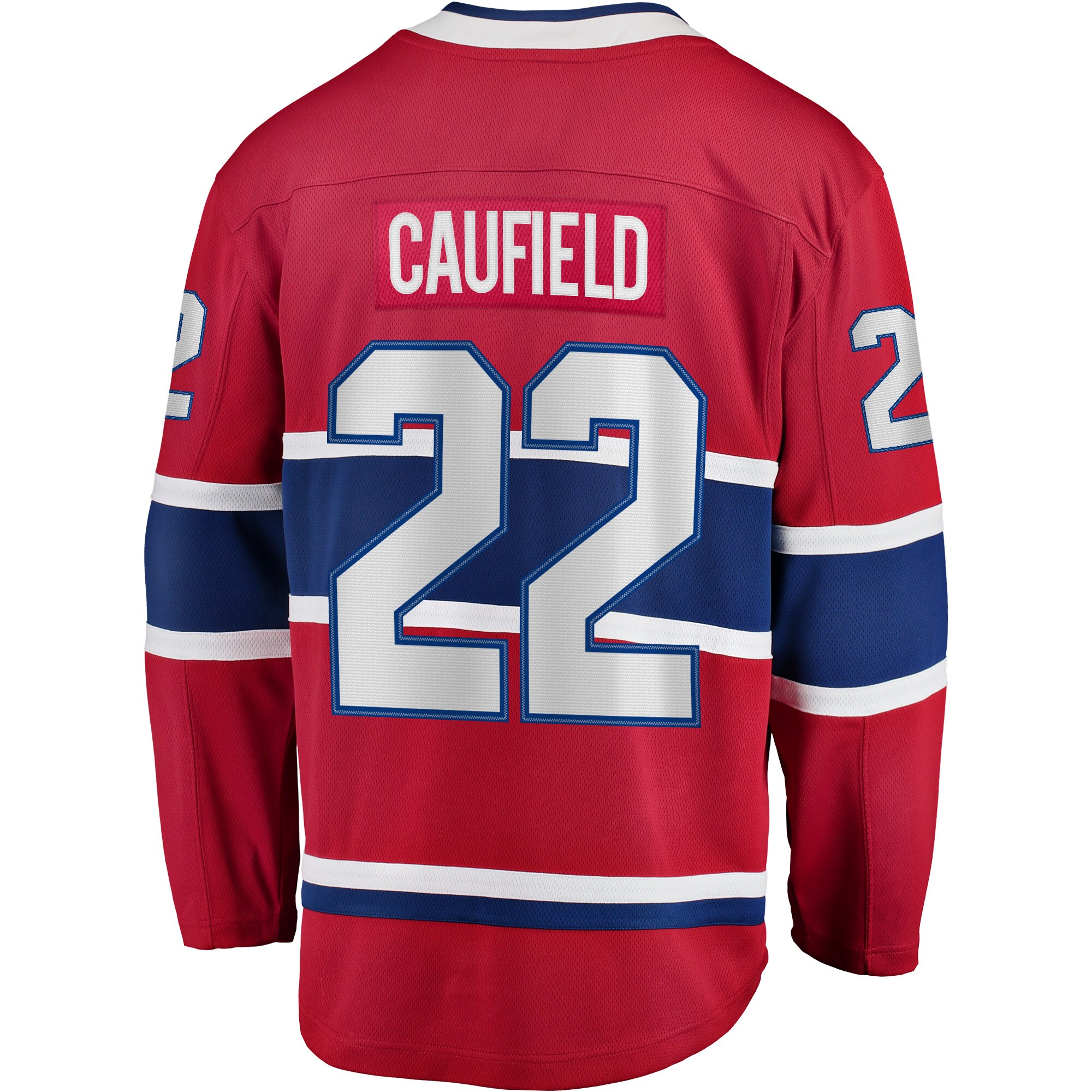 Cole Caufield Montreal Canadiens Fanatics Home Breakaway Replica Jersey – Red Clowdercats