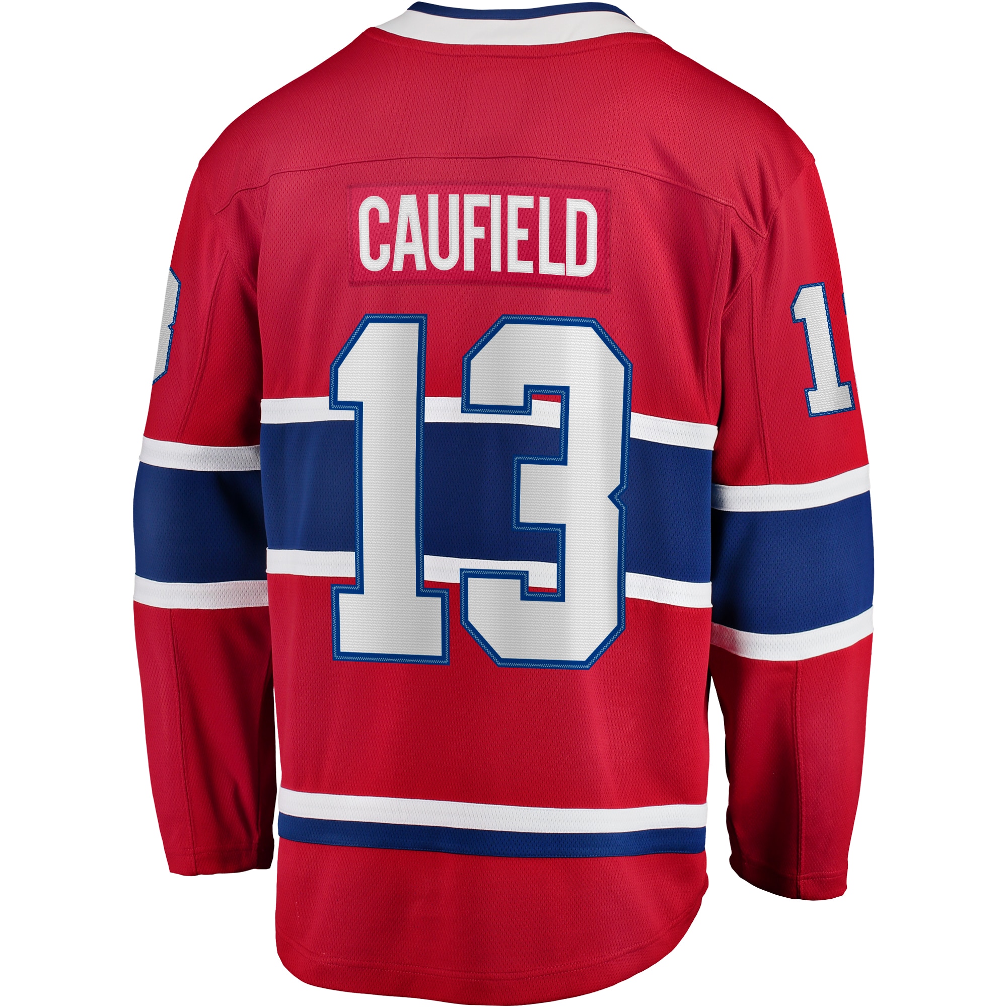 Cole Caufield Montreal Canadiens Fanatics Home Premier Breakaway Player Jersey – Red Clowdercats