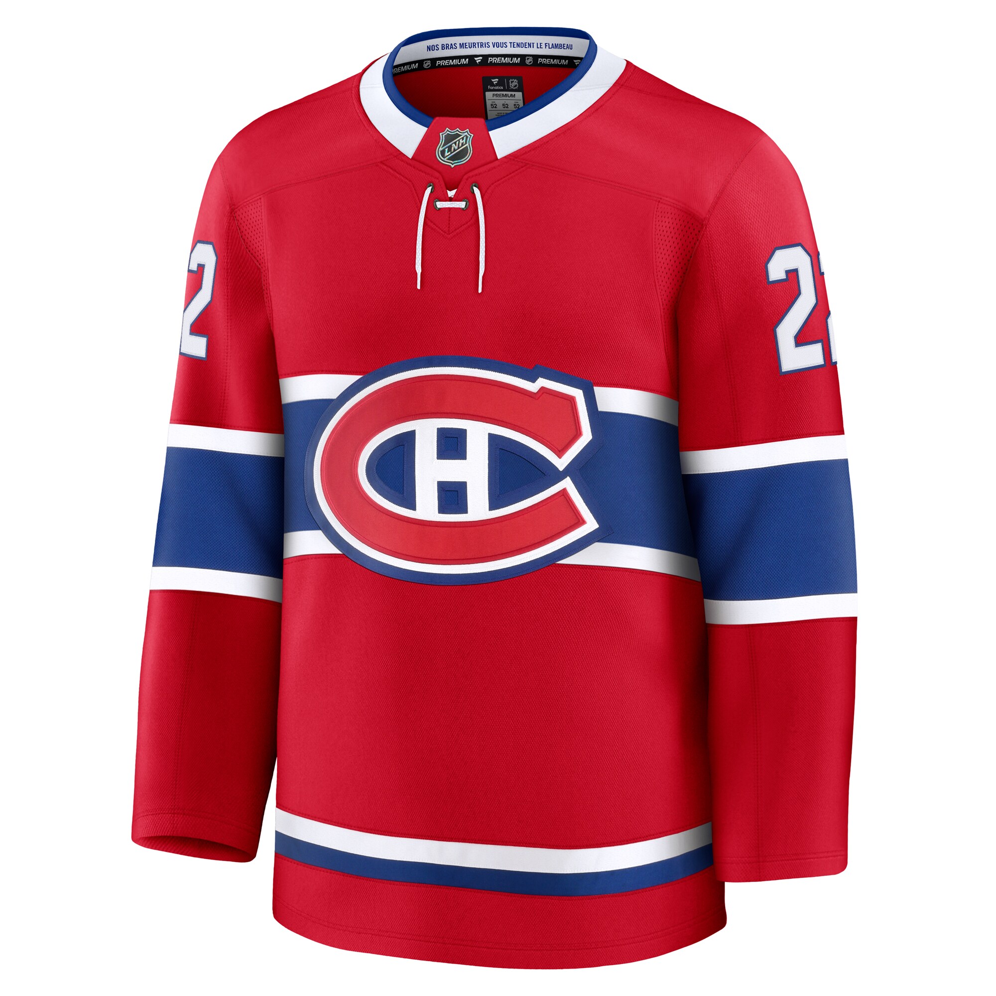 Cole Caufield Montreal Canadiens Fanatics Home Premium Jersey – Red Clowdercats
