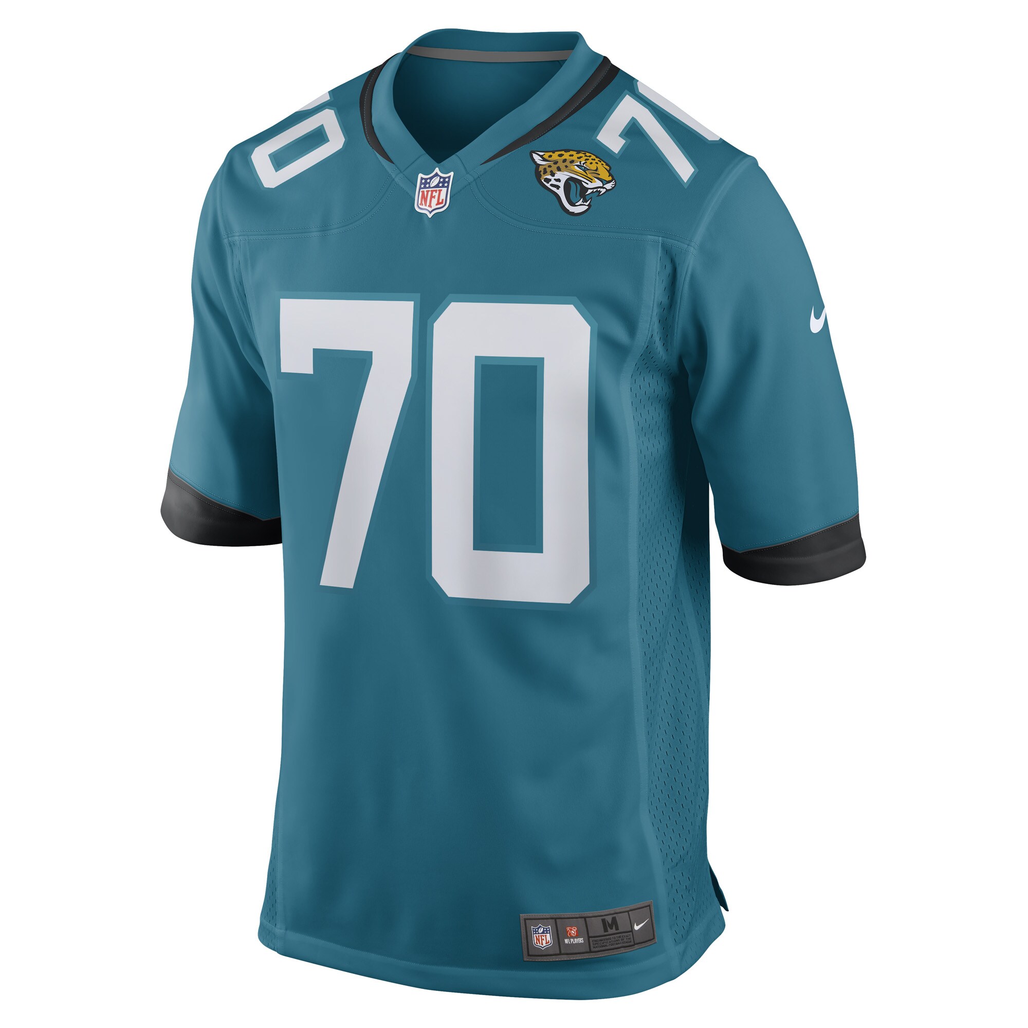 Cole Van Lanen Jacksonville Jaguars Nike Game Player Jersey – Teal Clowdercats
