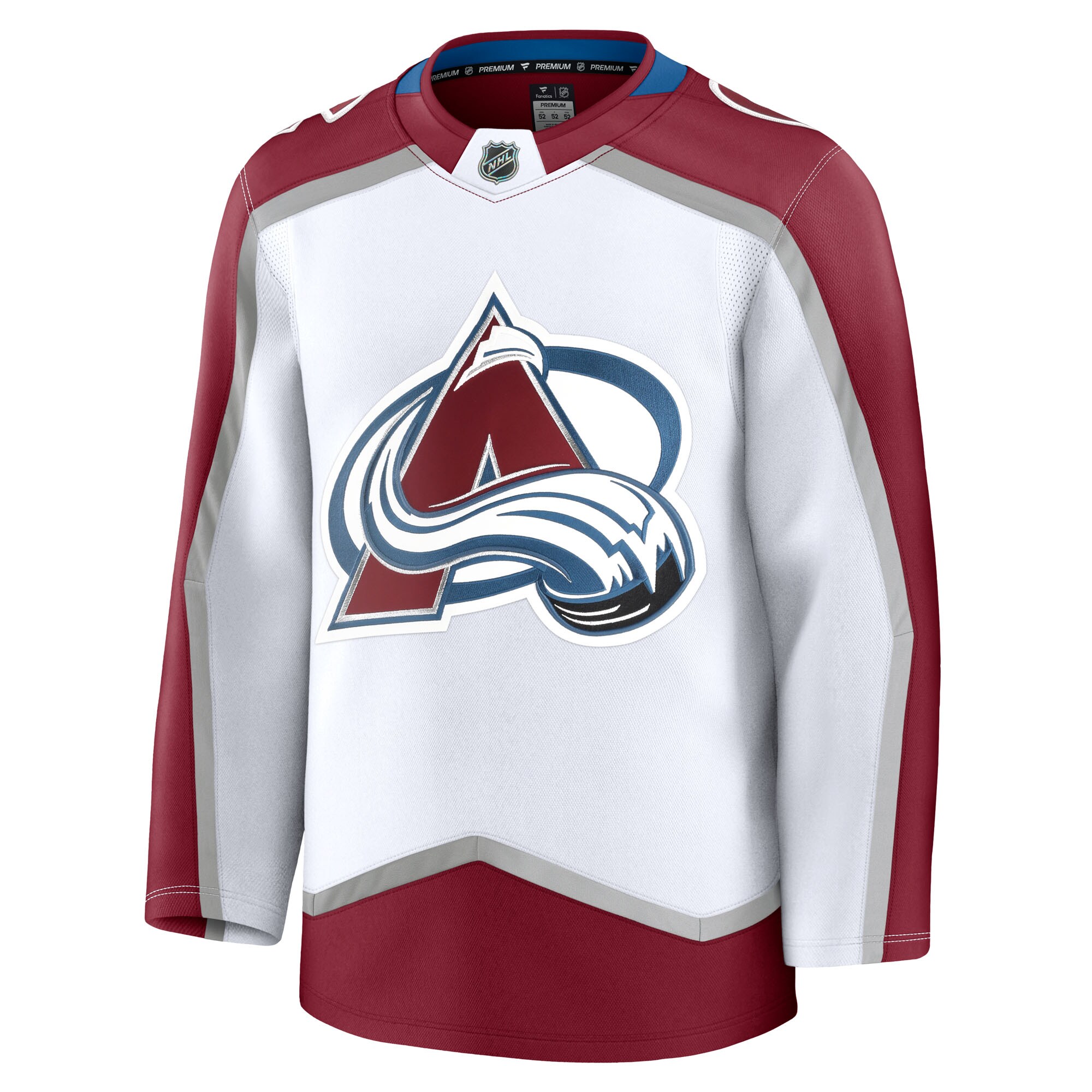 Colorado Avalanche Fanatics Away Premium Jersey – White Clowdercats