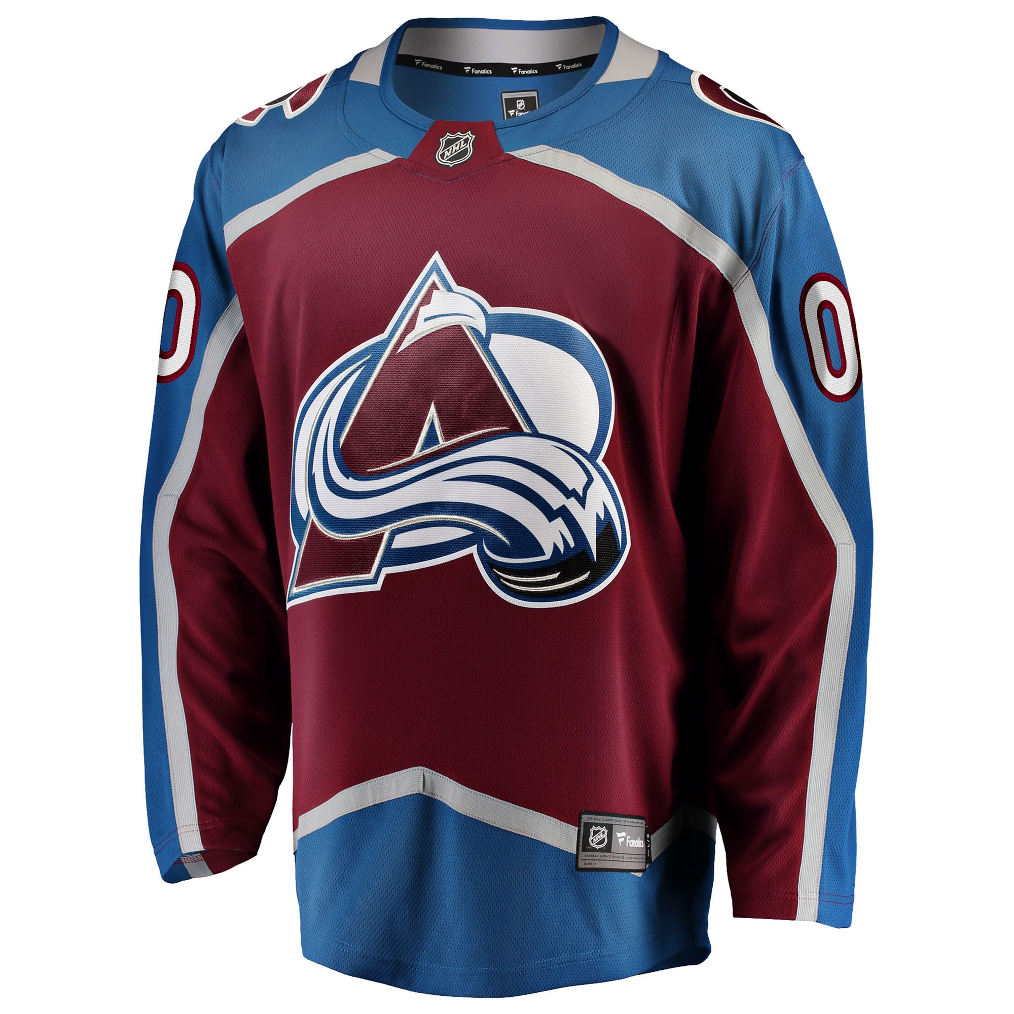 Colorado Avalanche Fanatics Home Breakaway Custom Jersey – Maroon Clowdercats