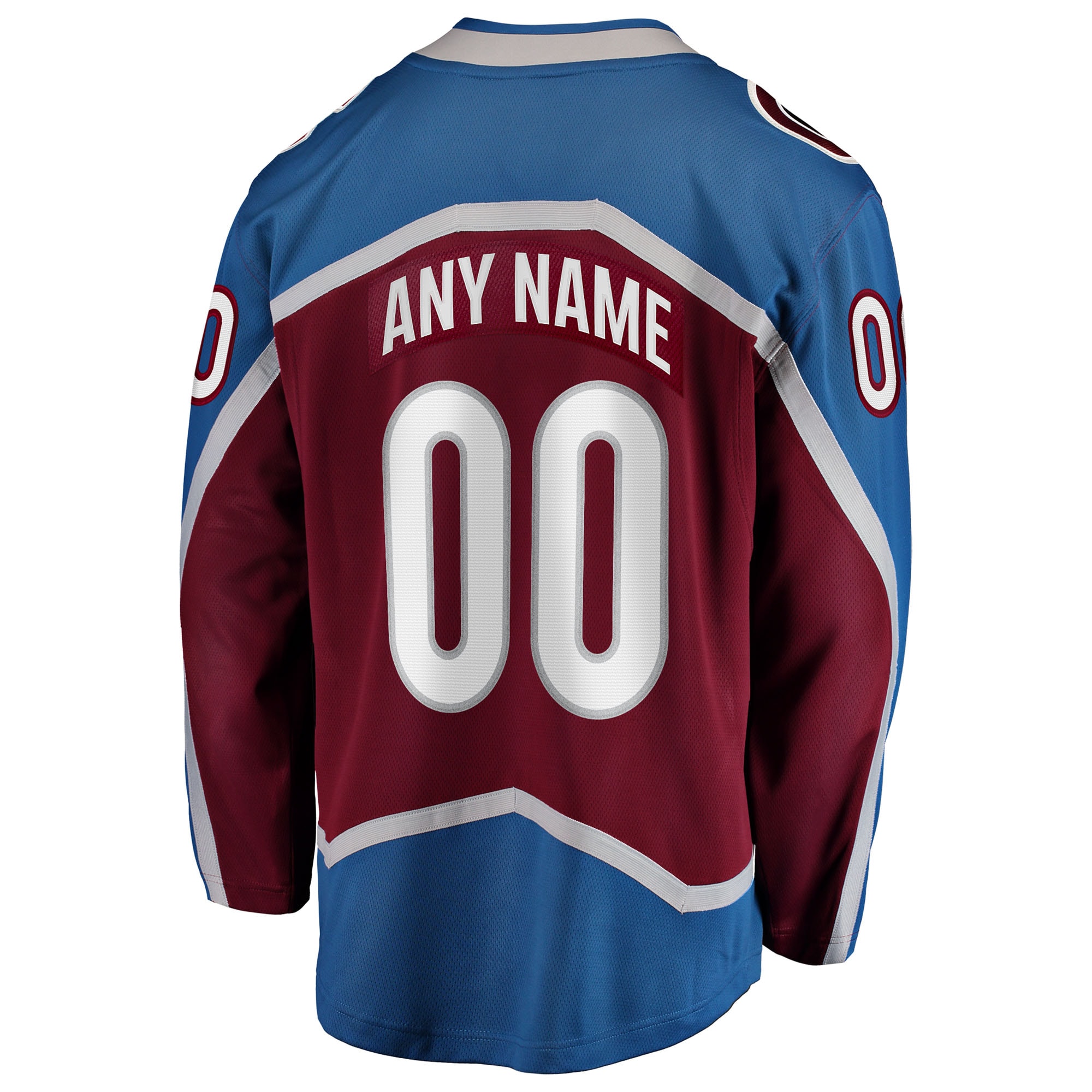 Colorado Avalanche Fanatics Home Breakaway Custom Jersey – Maroon Clowdercats