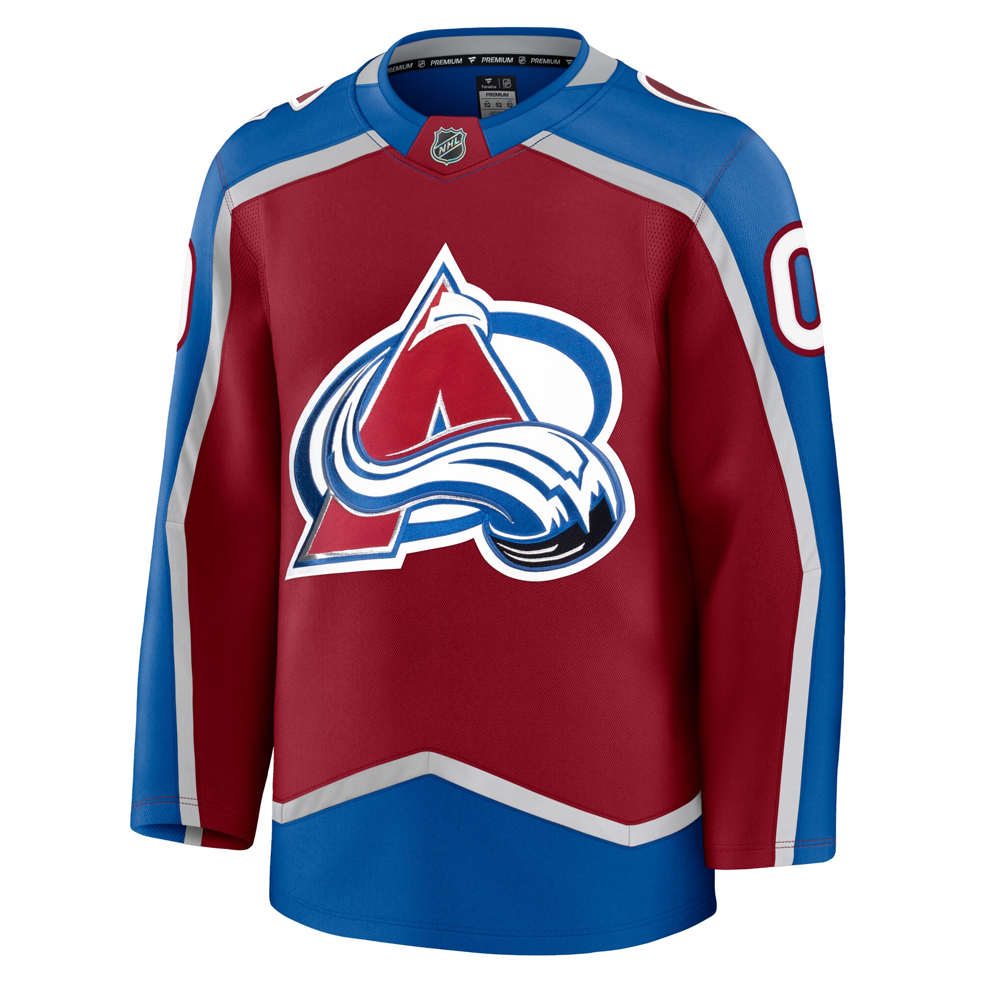 Colorado Avalanche Fanatics Home Premium Custom Jersey – Burgundy Clowdercats