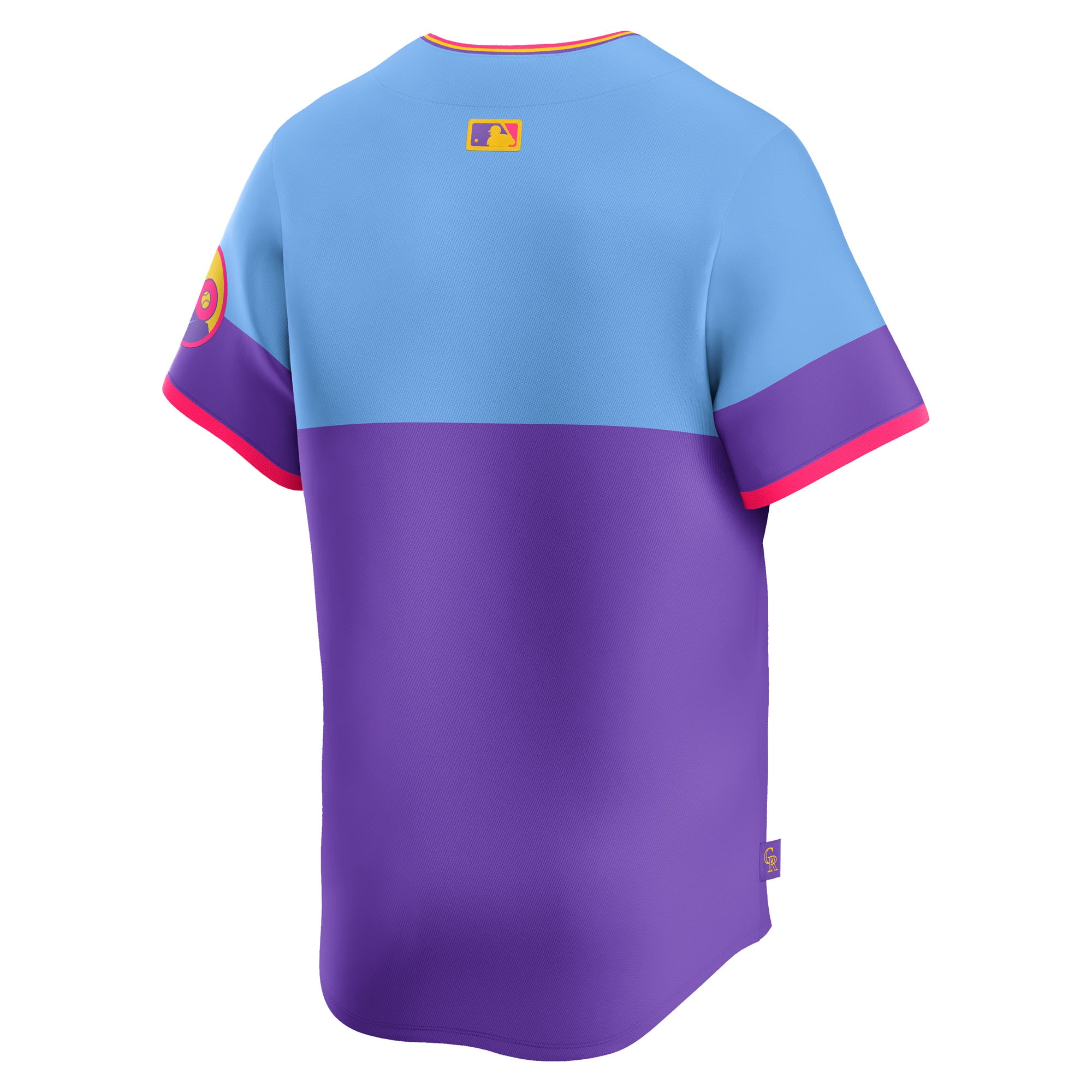 Colorado Rockies Nike 2025 City Connect Limited Jersey – Purple/Light Blue