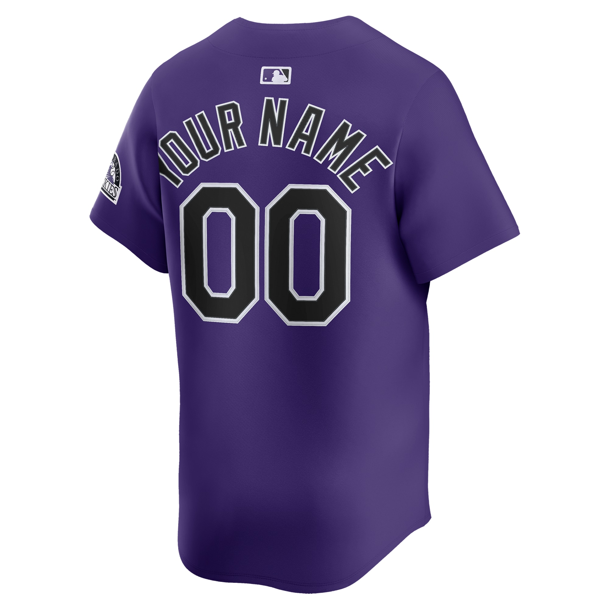 Colorado Rockies Nike Alternate Limited Custom Jersey – Purple