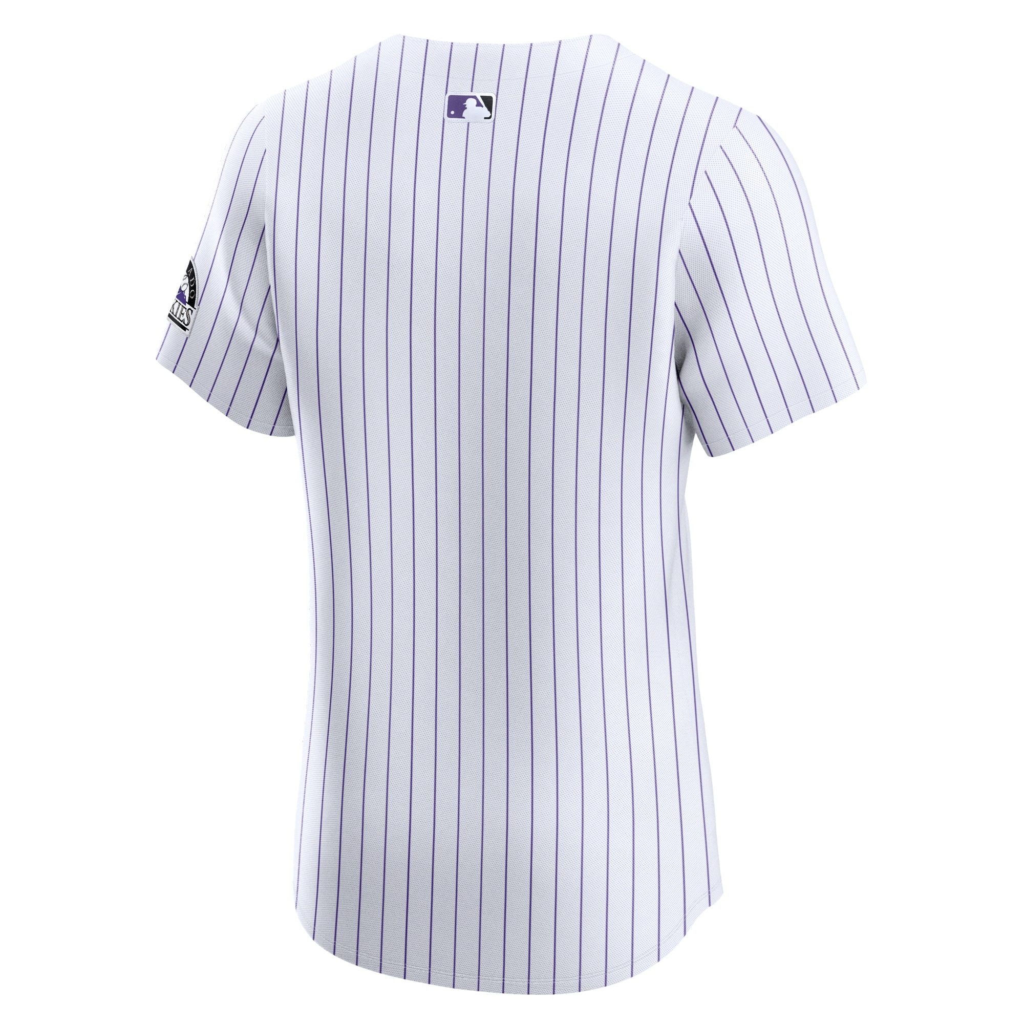 Colorado Rockies Nike Home Elite Jersey – White