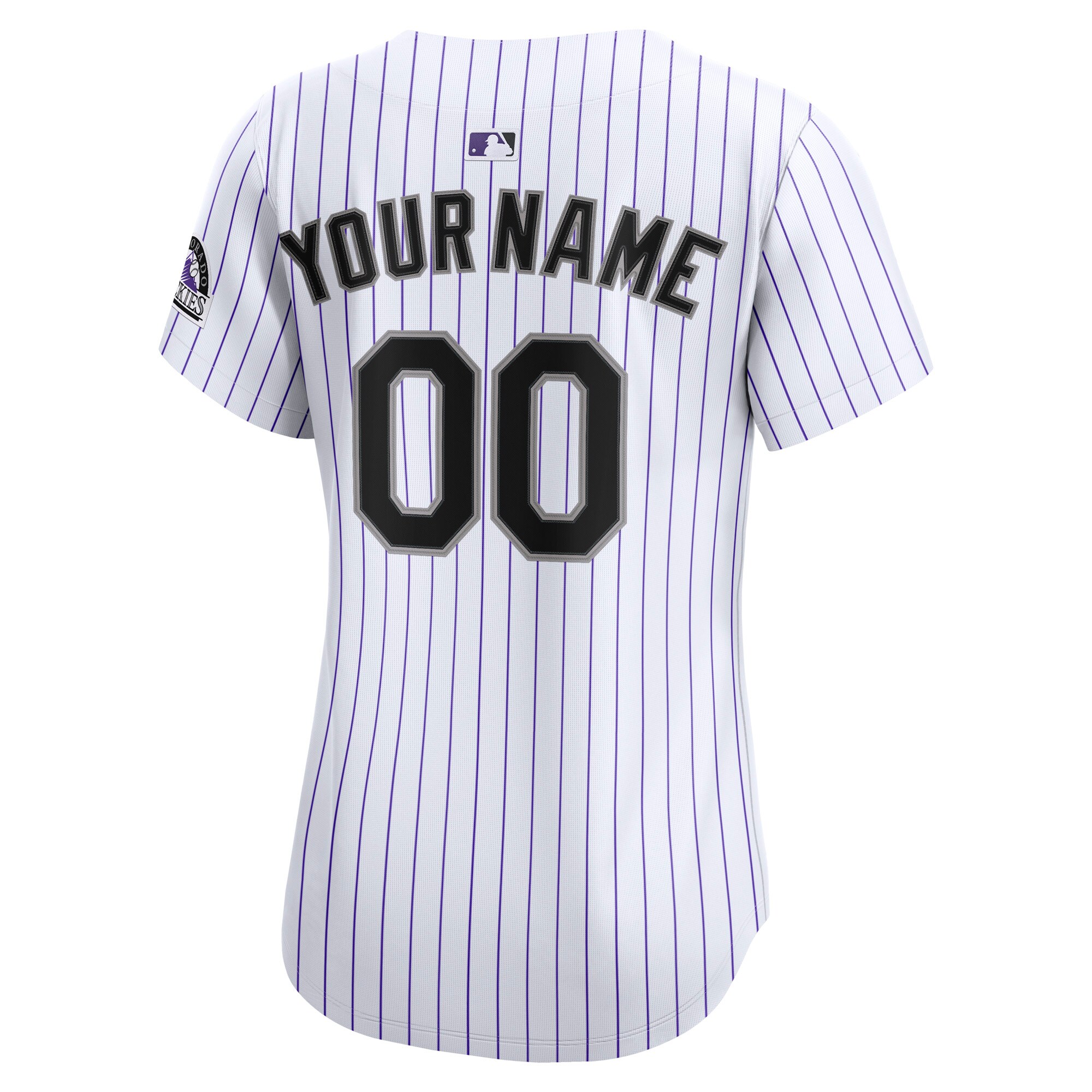 Colorado Rockies Nike Women’s Home Limited Custom Jersey – White