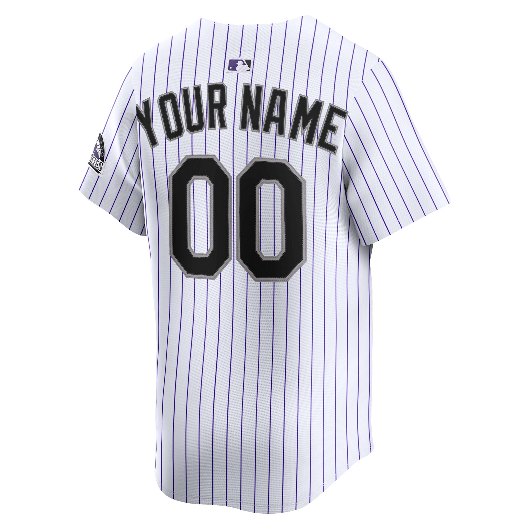 Colorado Rockies Nike Youth Home Custom Limited Jersey – White