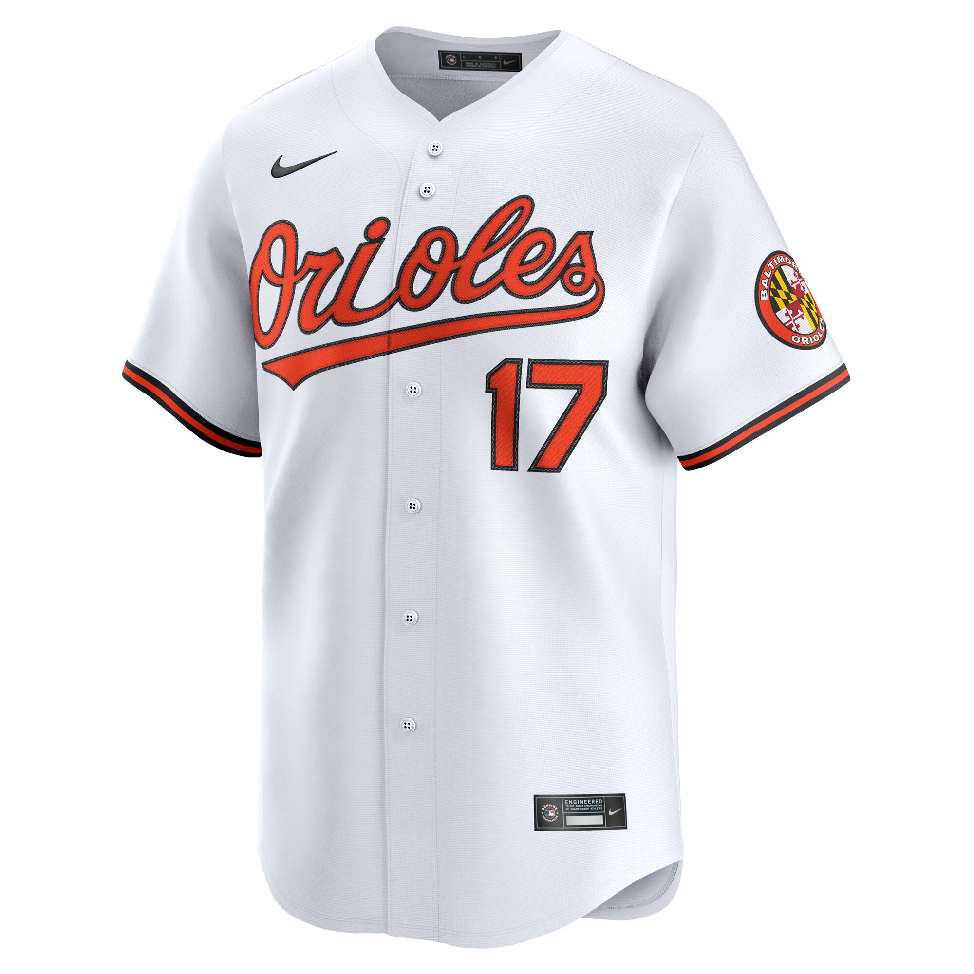 Colton Cowser Baltimore Orioles Nike Home Limited Player Jersey – White