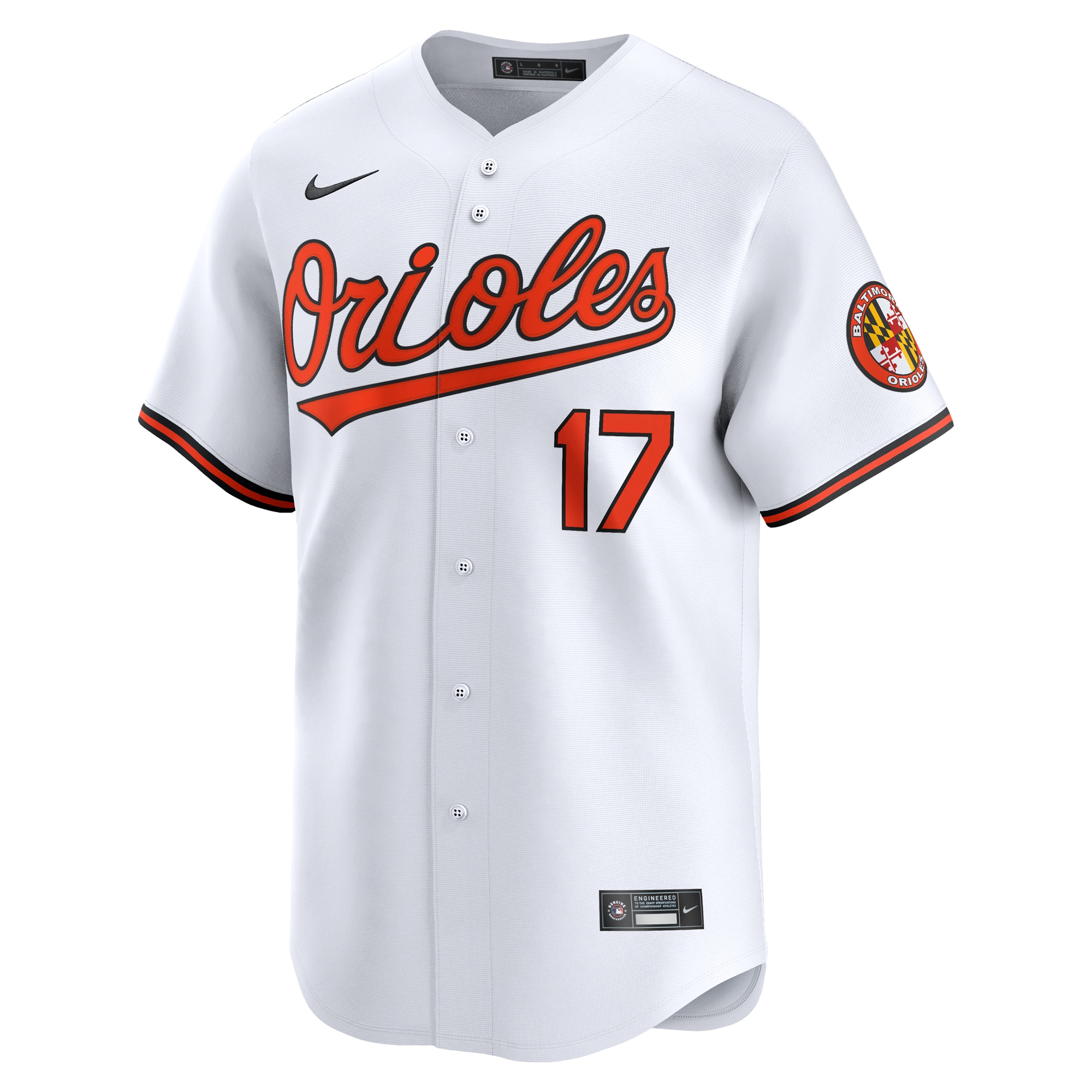 Colton Cowser Baltimore Orioles Nike Home Limited Player Jersey – White
