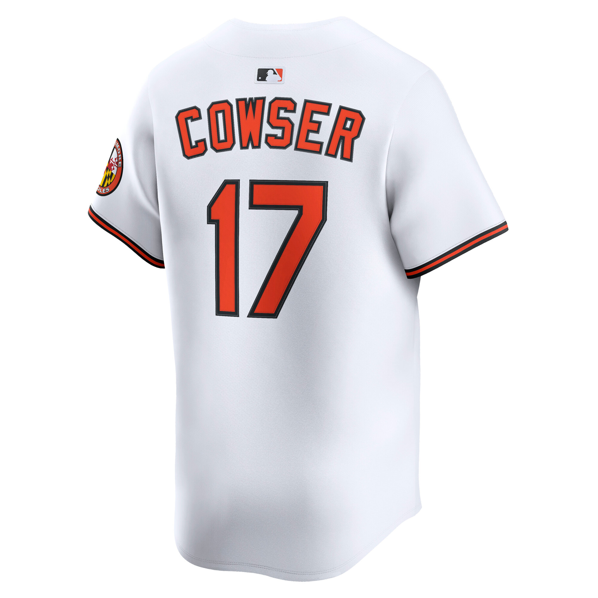 Colton Cowser Baltimore Orioles Nike Home Limited Player Jersey – White