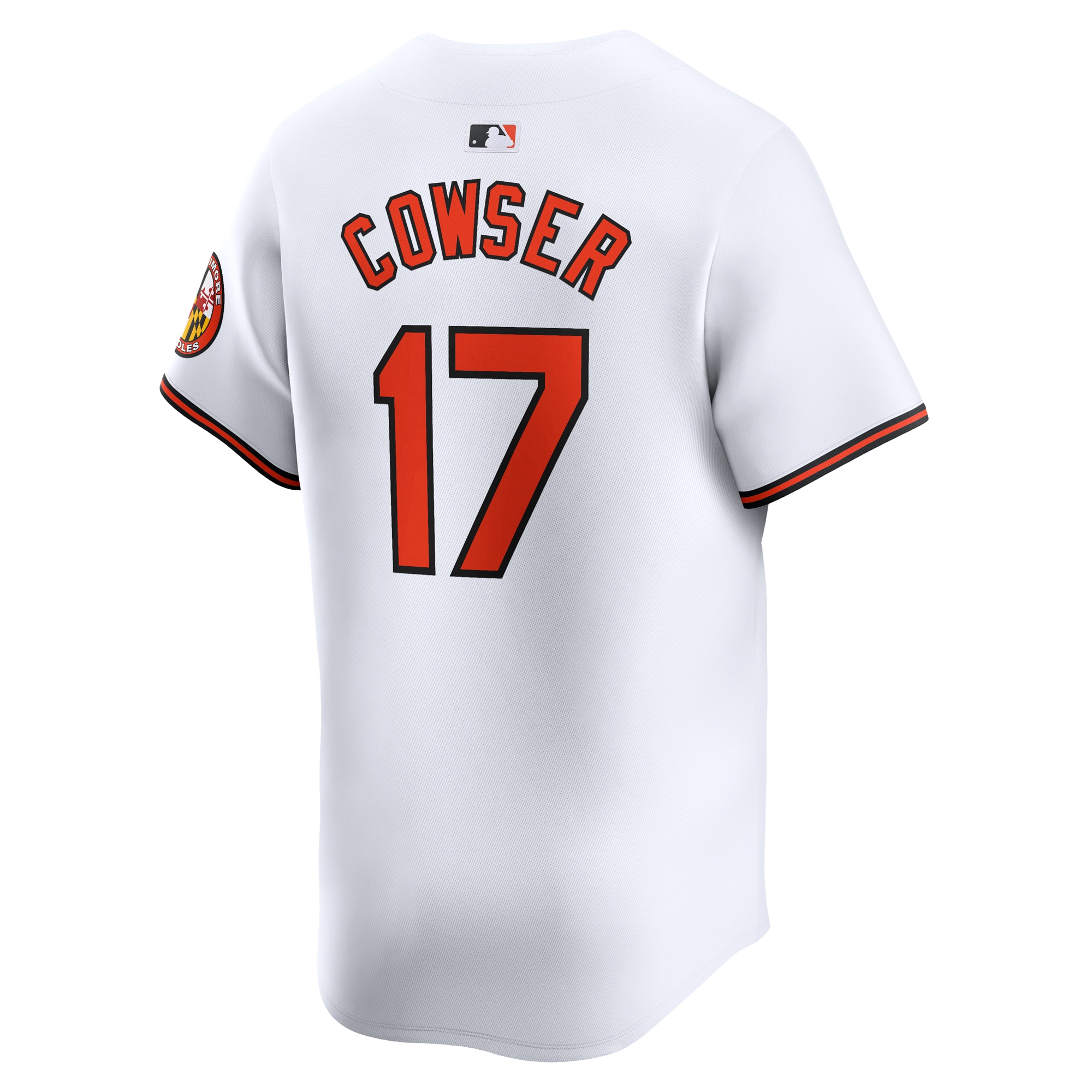 Colton Cowser Baltimore Orioles Nike Home Limited Player Jersey – White